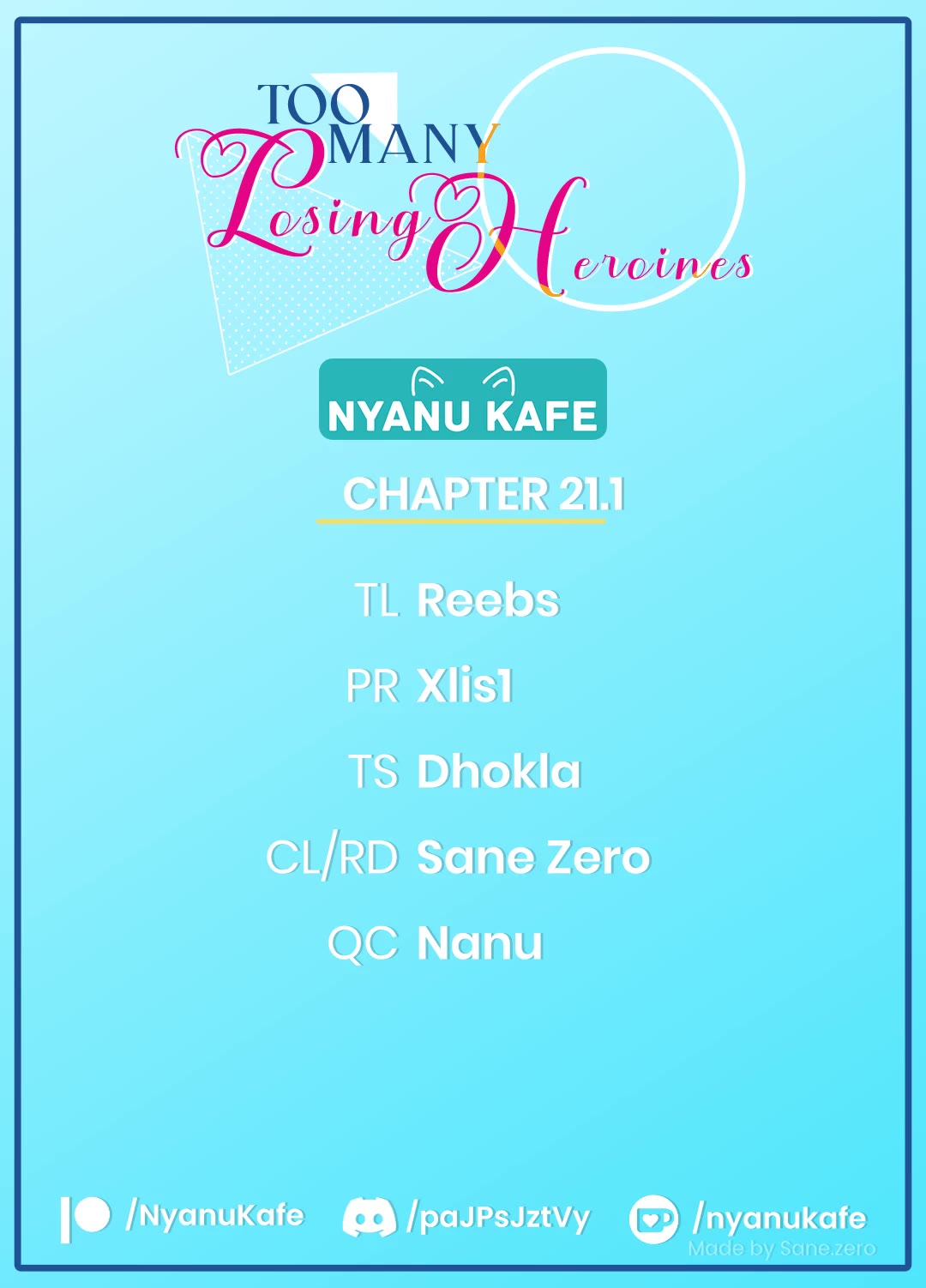 Too Many Losing Heroines! Chapter 21 - Page 0