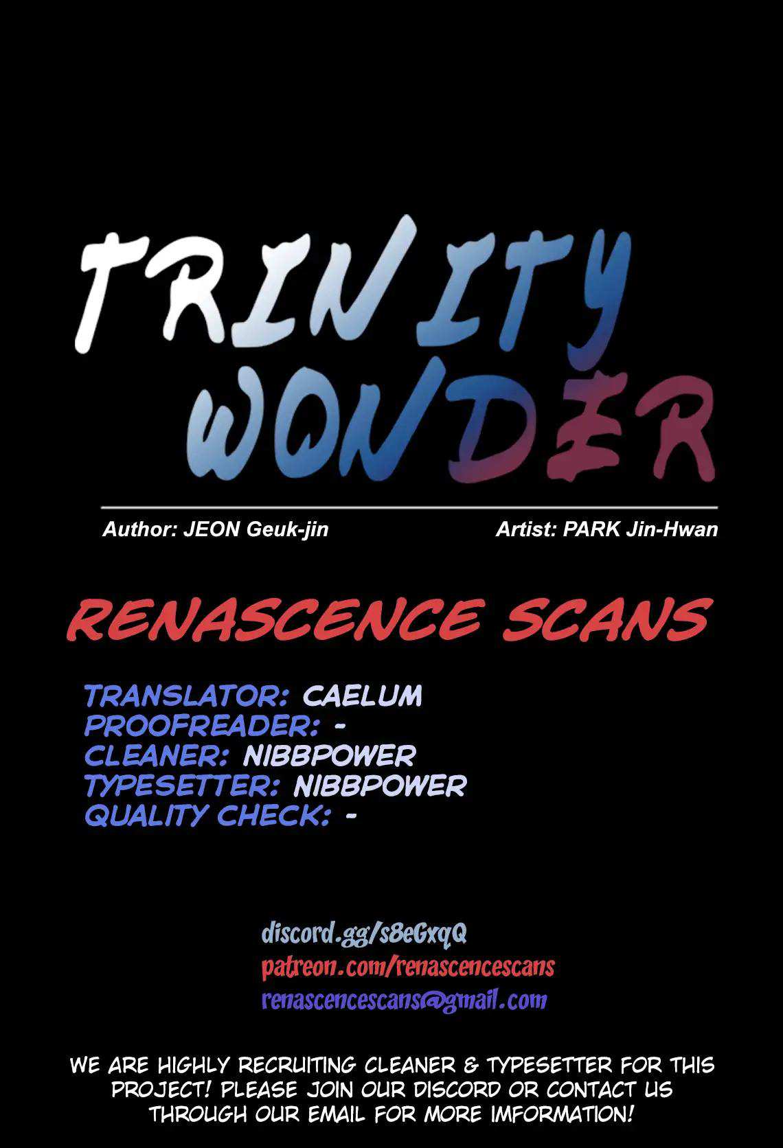 Trinity Wonder Chapter 101 - Page 0