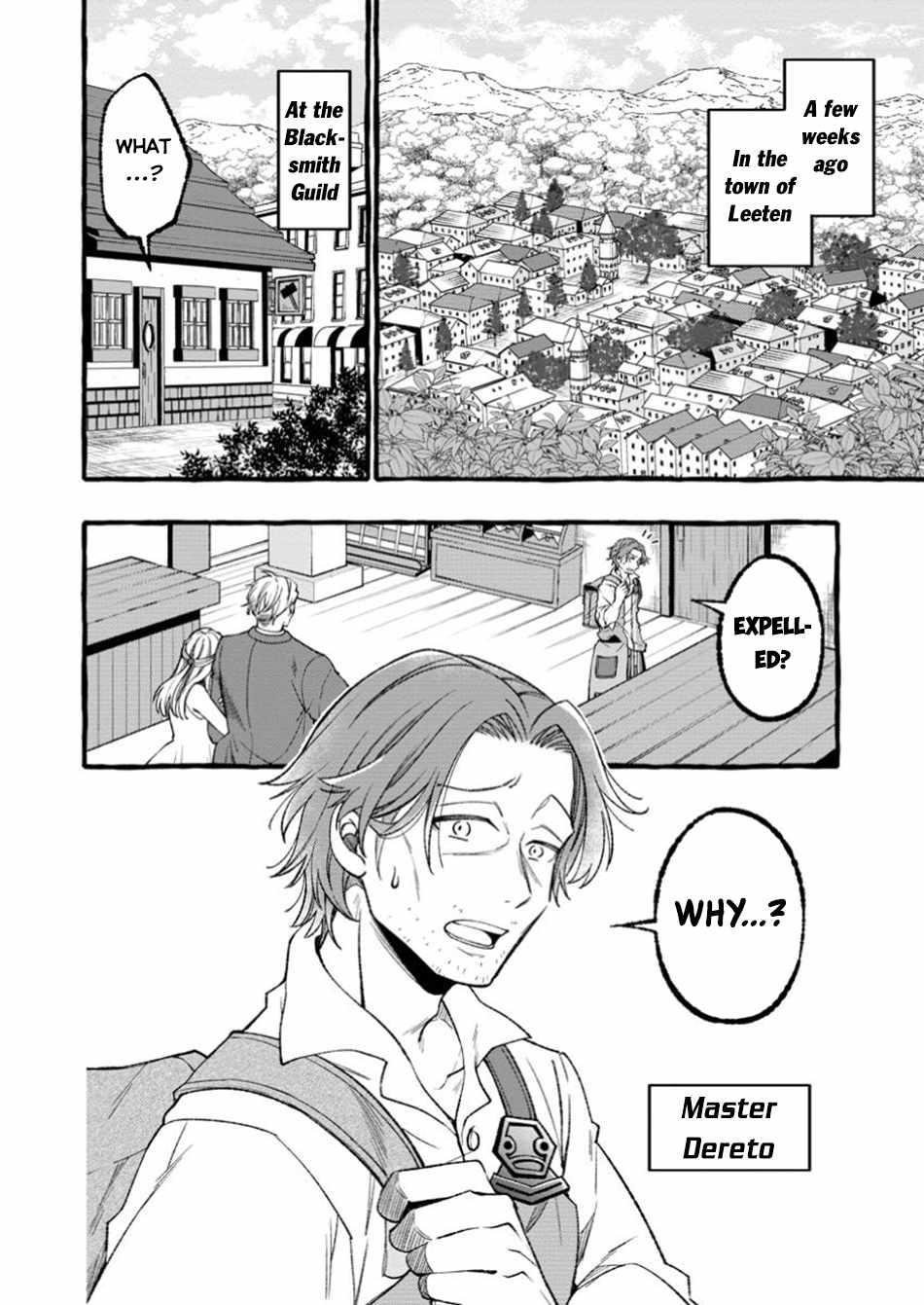 Tsuiho Sareta Ossan Tanya shi, Naze ka Densetsu no Daimeiko ni naru Chapter 1 - Page 4