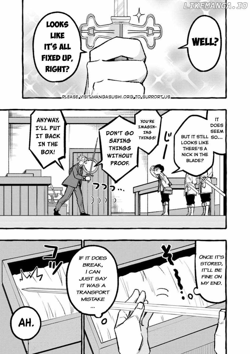 Tsuiho Sareta Ossan Tanya shi, Naze ka Densetsu no Daimeiko ni naru Chapter 2.2 - Page 6