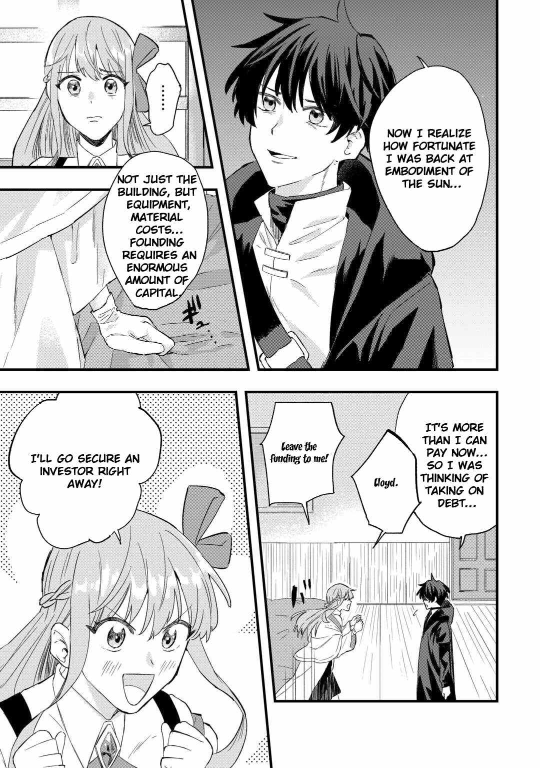 Tsuihousareta Jougenshi no Guild Keiei Chapter 4 - Page 14