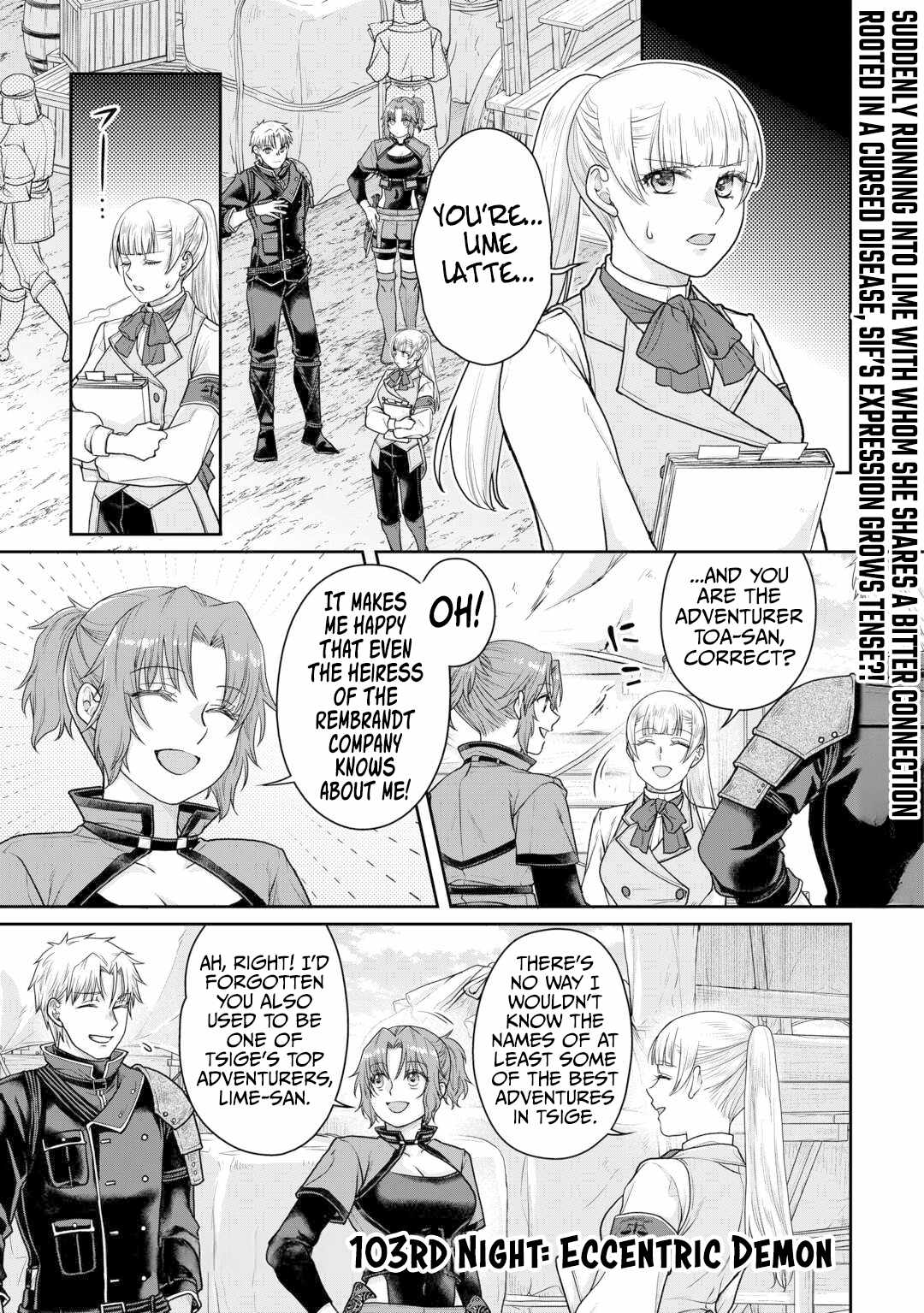 Tsuki ga Michibiku Isekai Douchuu Chapter 103 - Page 2