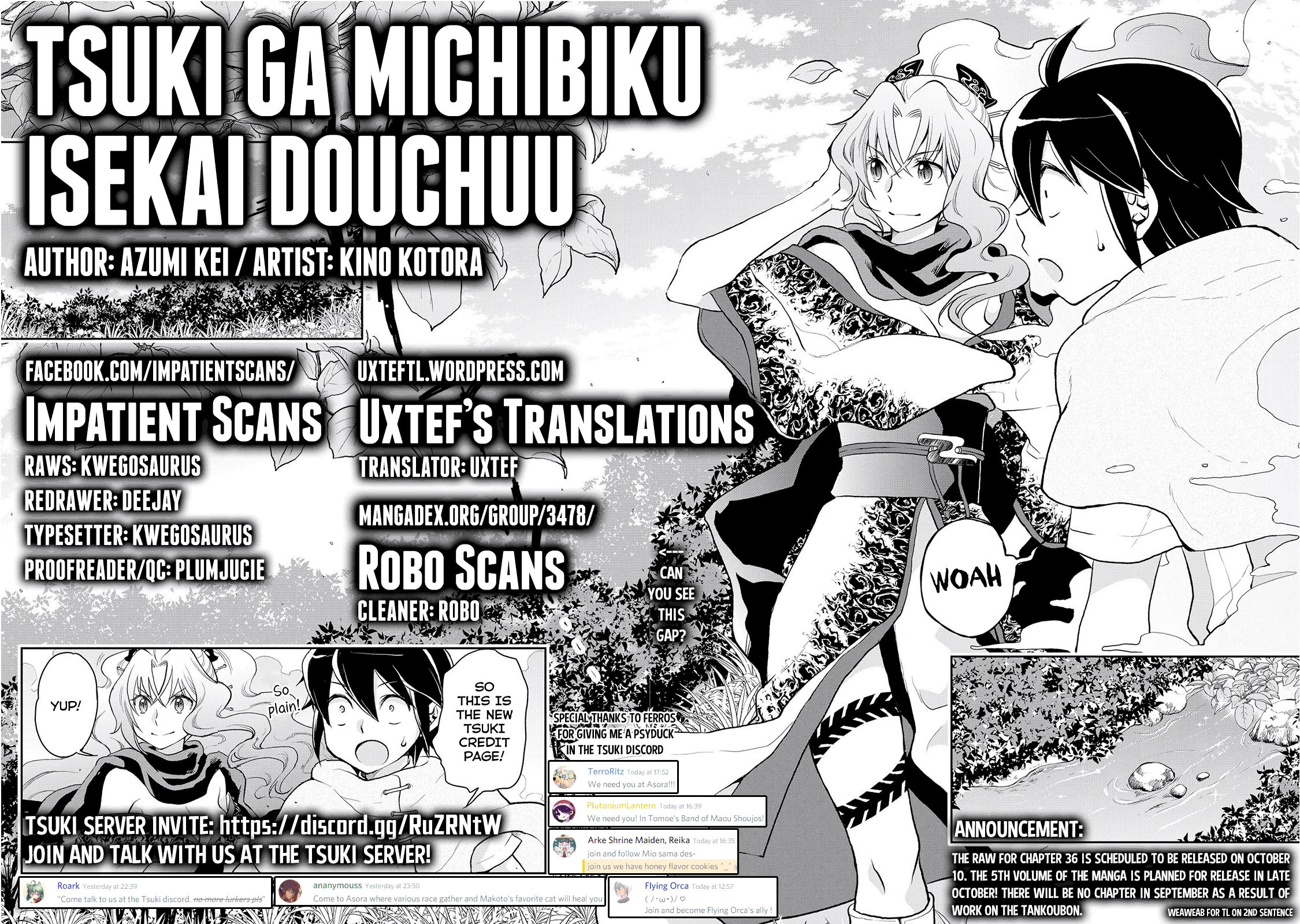 Tsuki ga Michibiku Isekai Douchuu Chapter 35 - Page 2