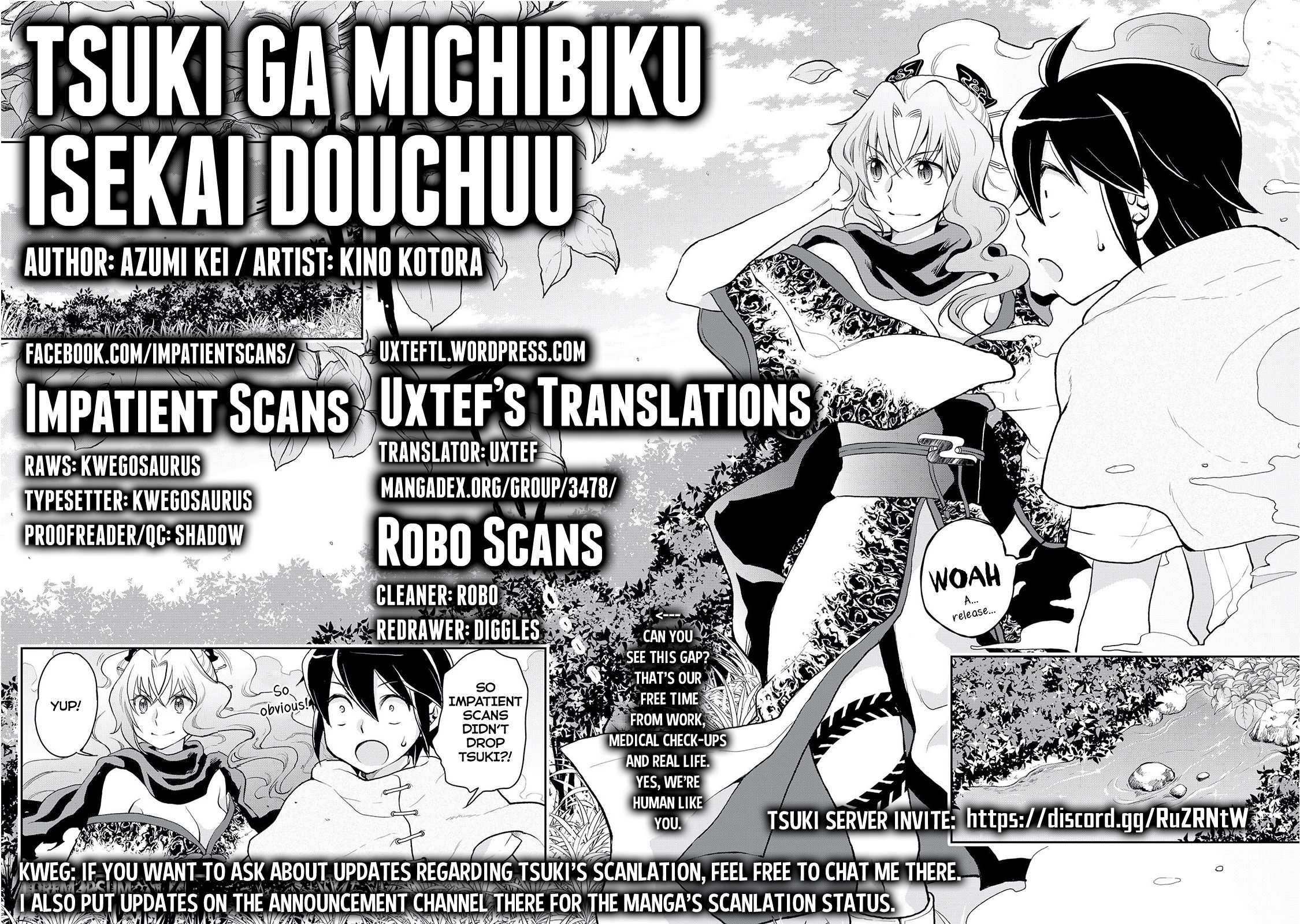 Tsuki ga Michibiku Isekai Douchuu Chapter 37 - Page 3