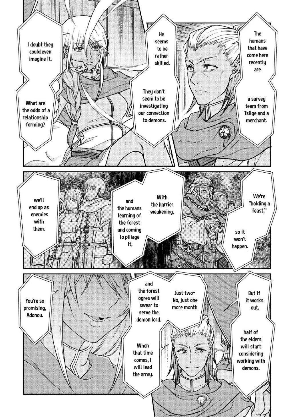 Tsuki ga Michibiku Isekai Douchuu Chapter 40 - Page 6