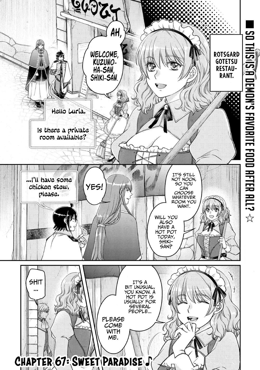 Tsuki ga Michibiku Isekai Douchuu Chapter 67 - Page 2