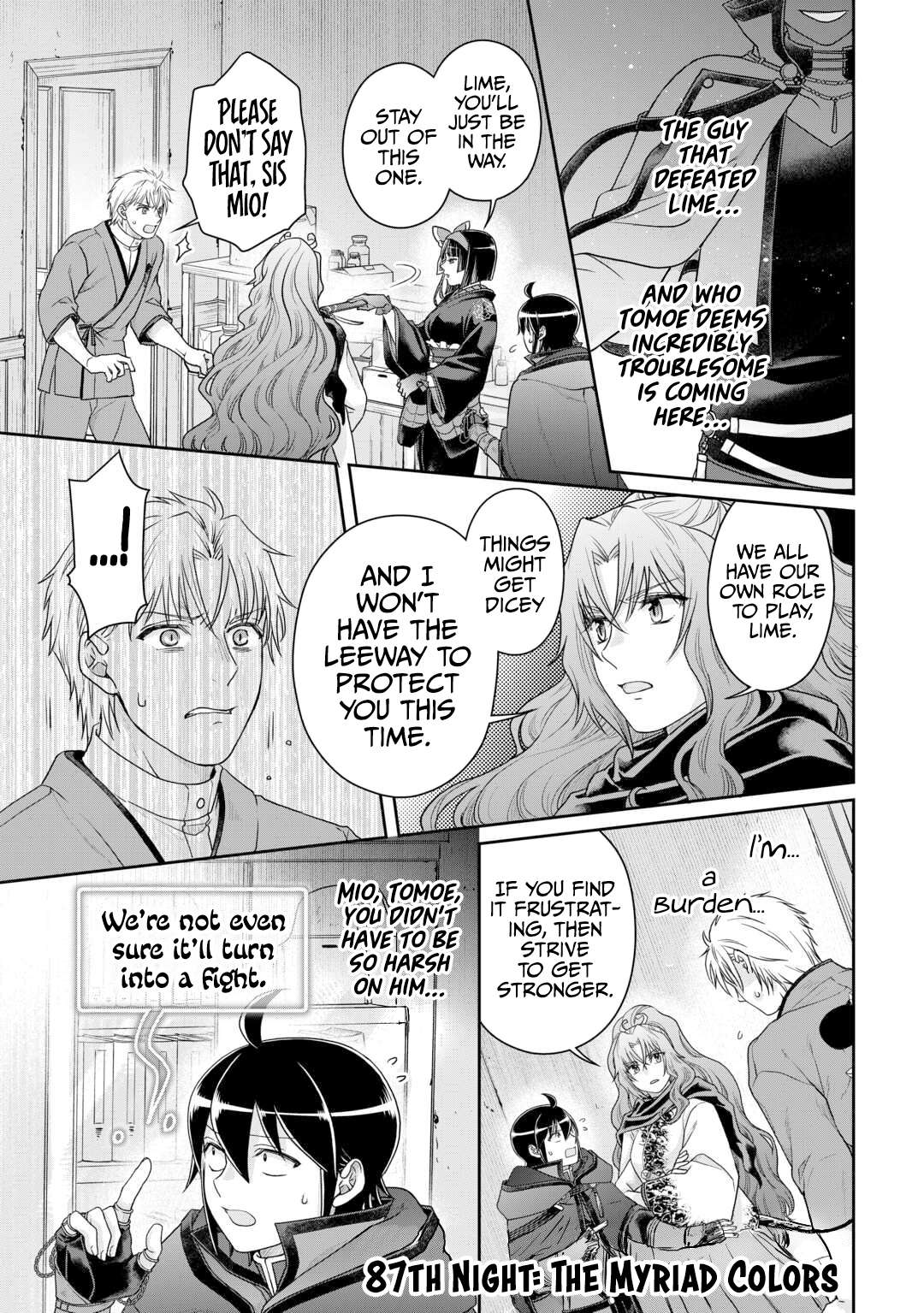 Tsuki ga Michibiku Isekai Douchuu Chapter 87 - Page 3