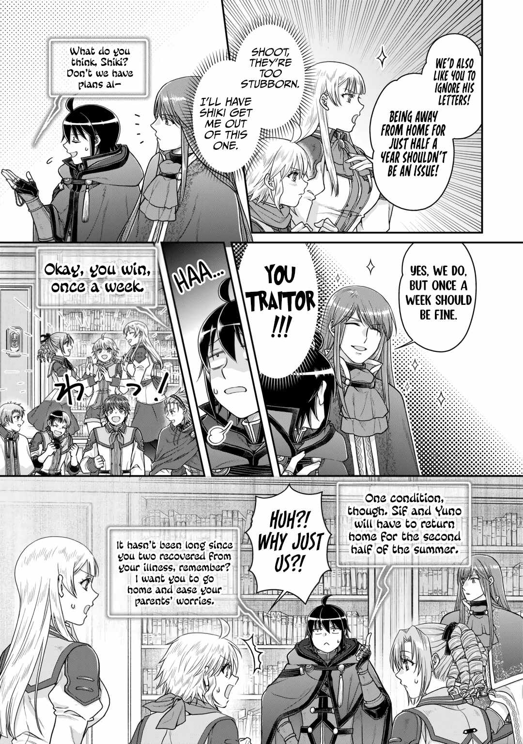 Tsuki ga Michibiku Isekai Douchuu Chapter 91 - Page 6
