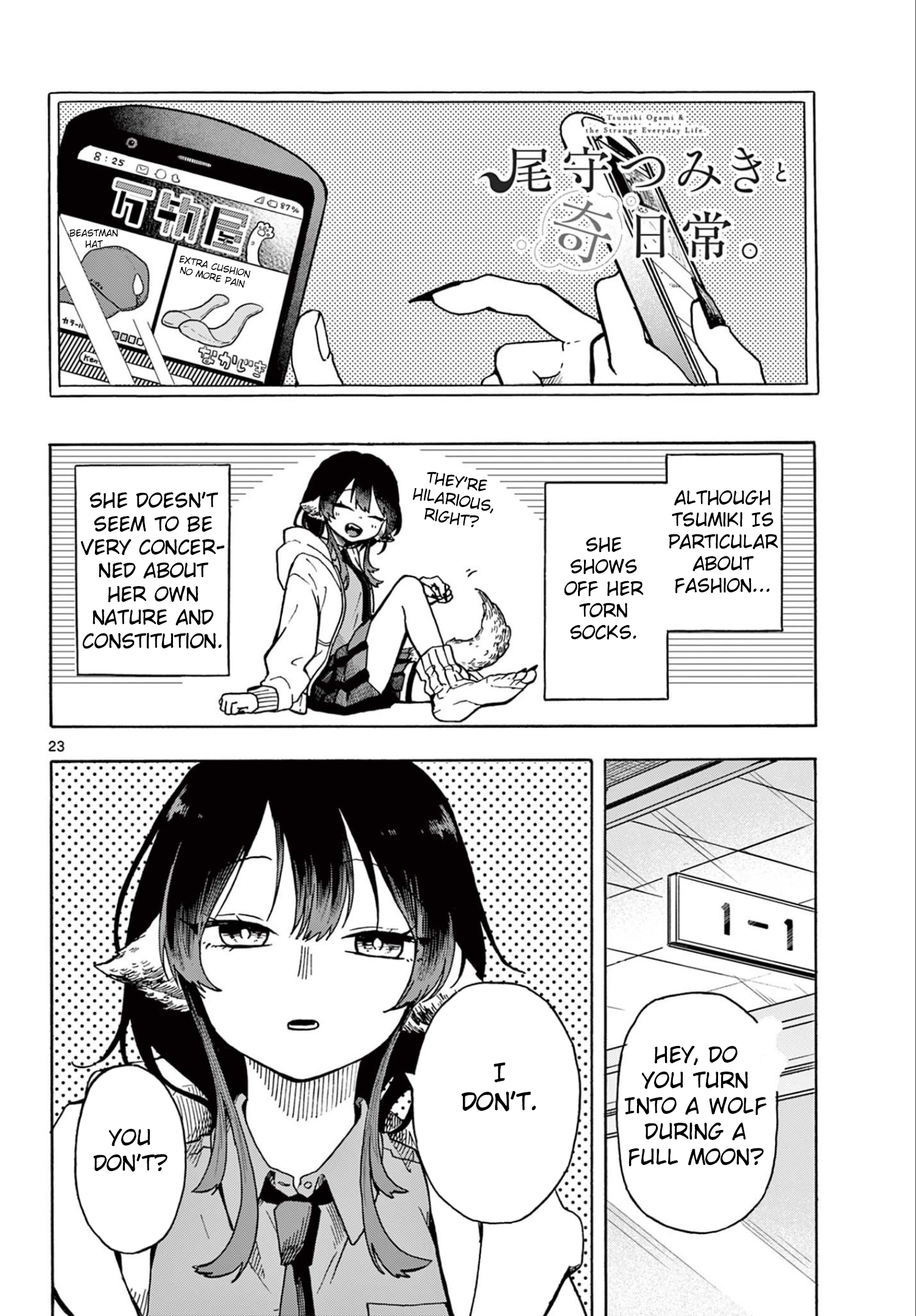 Tsumiki Ogami & the Strange Everyday Life Chapter 1 - Page 22