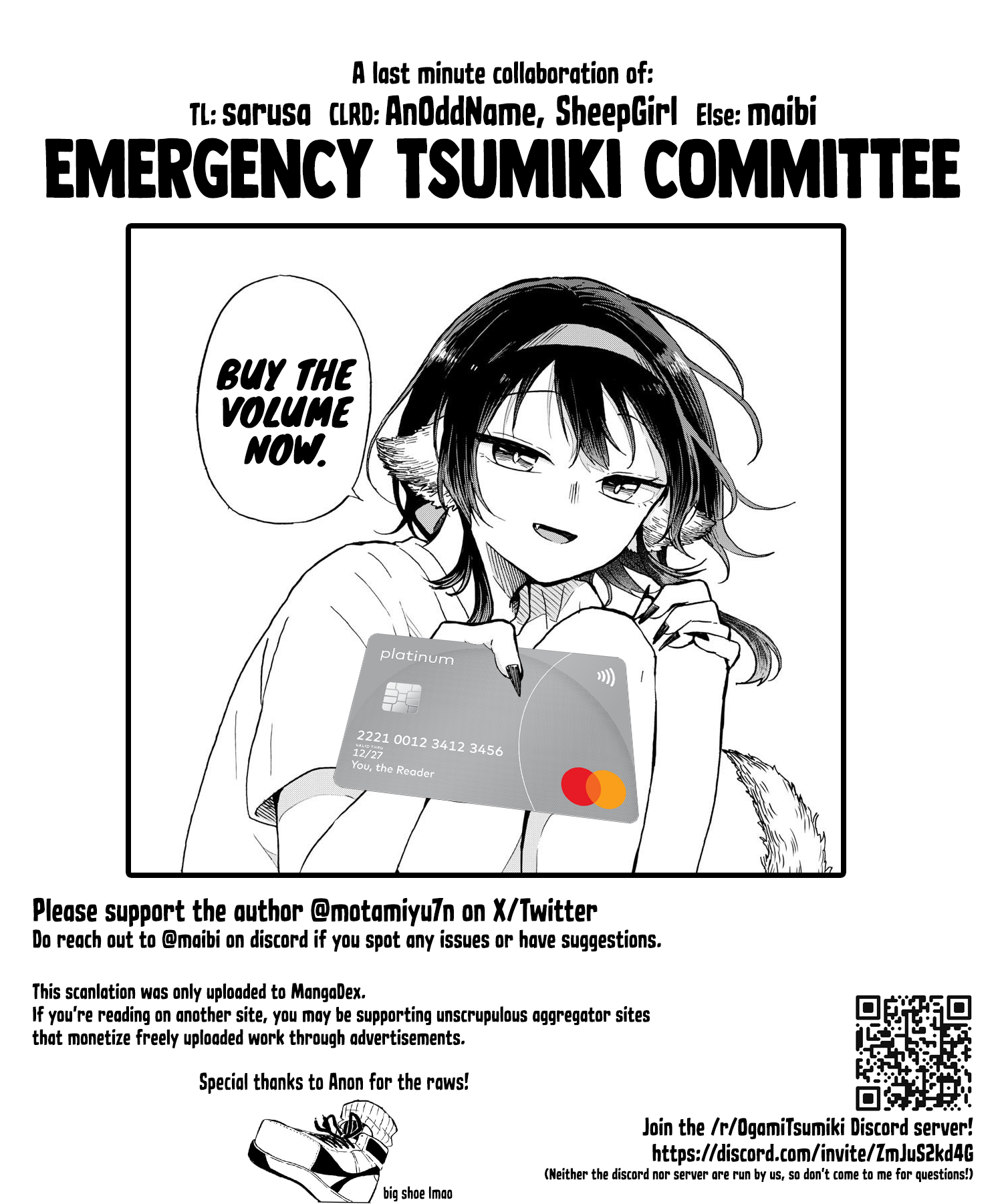 Tsumiki Ogami & the Strange Everyday Life Chapter 15 - Page 20