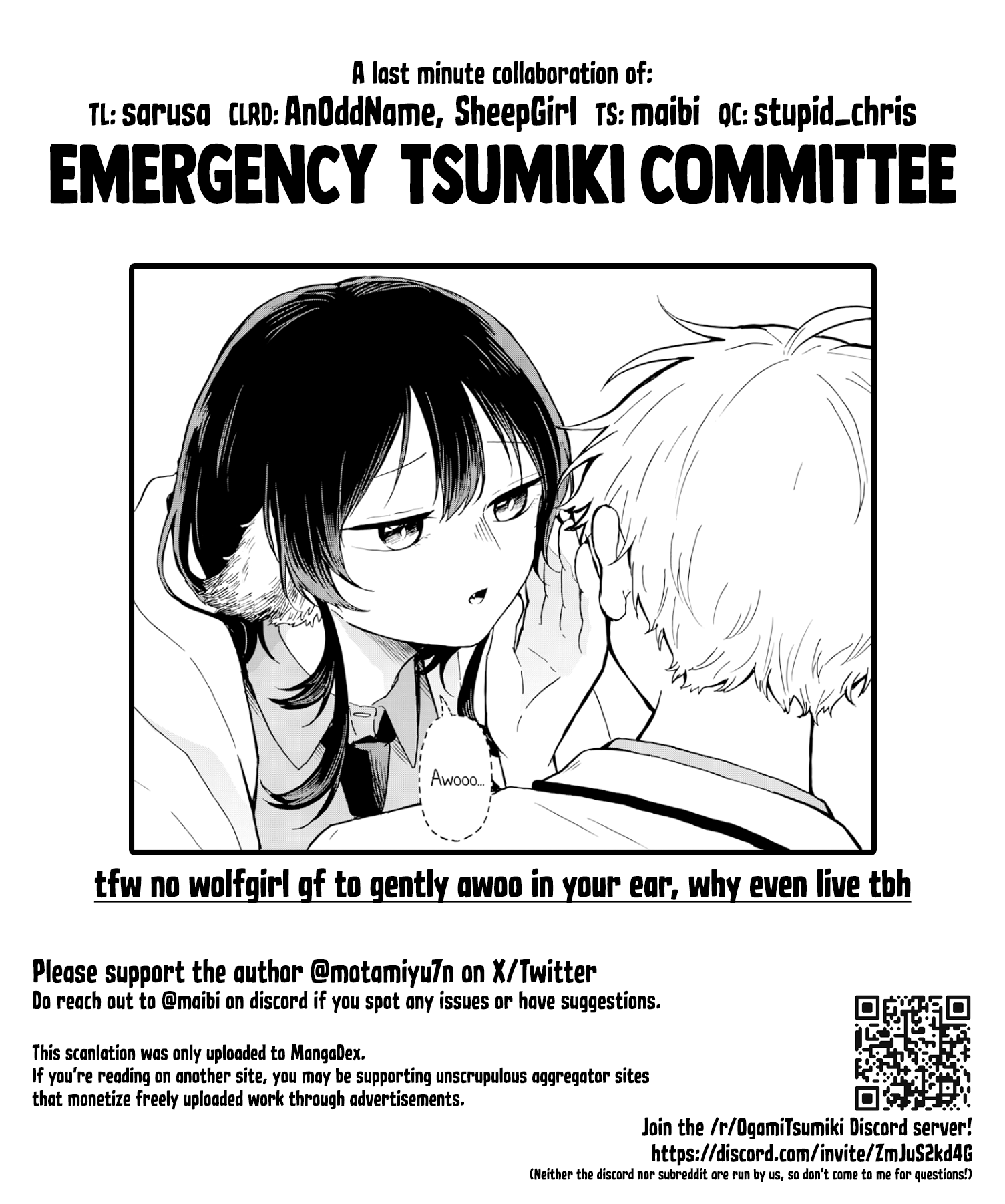 Tsumiki Ogami & the Strange Everyday Life Chapter 17 - Page 19