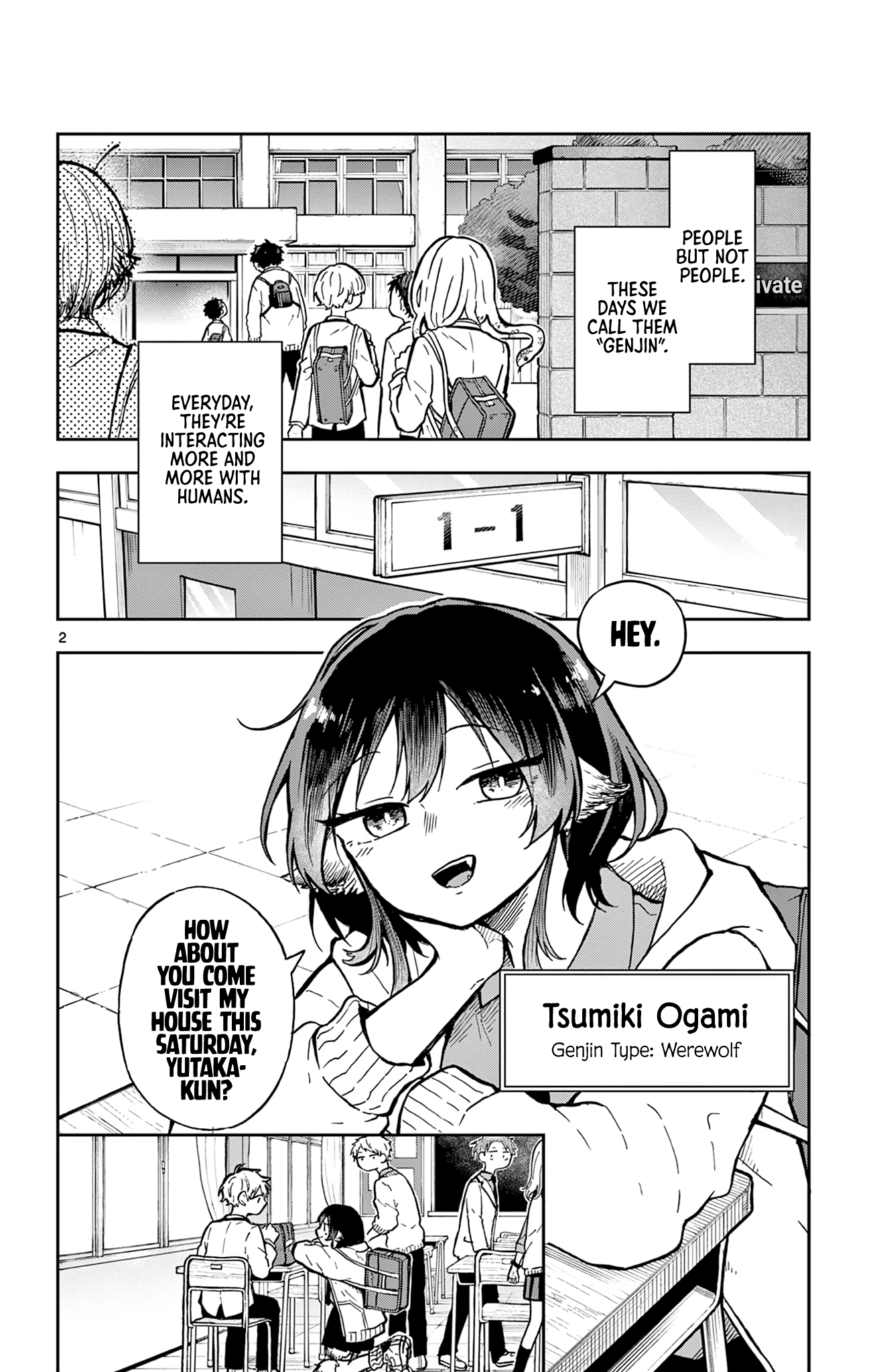 Tsumiki Ogami & the Strange Everyday Life Chapter 2 - Page 2