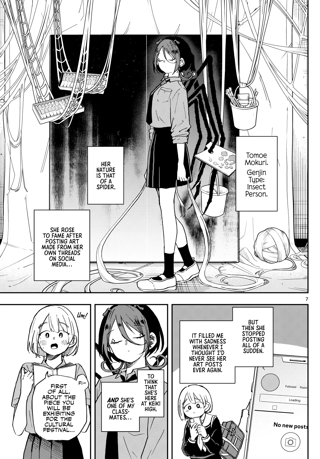 Tsumiki Ogami & the Strange Everyday Life Chapter 28 - Page 7