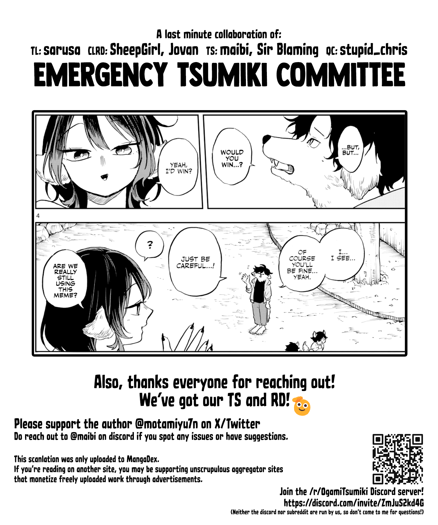 Tsumiki Ogami & the Strange Everyday Life Chapter 34 - Page 20