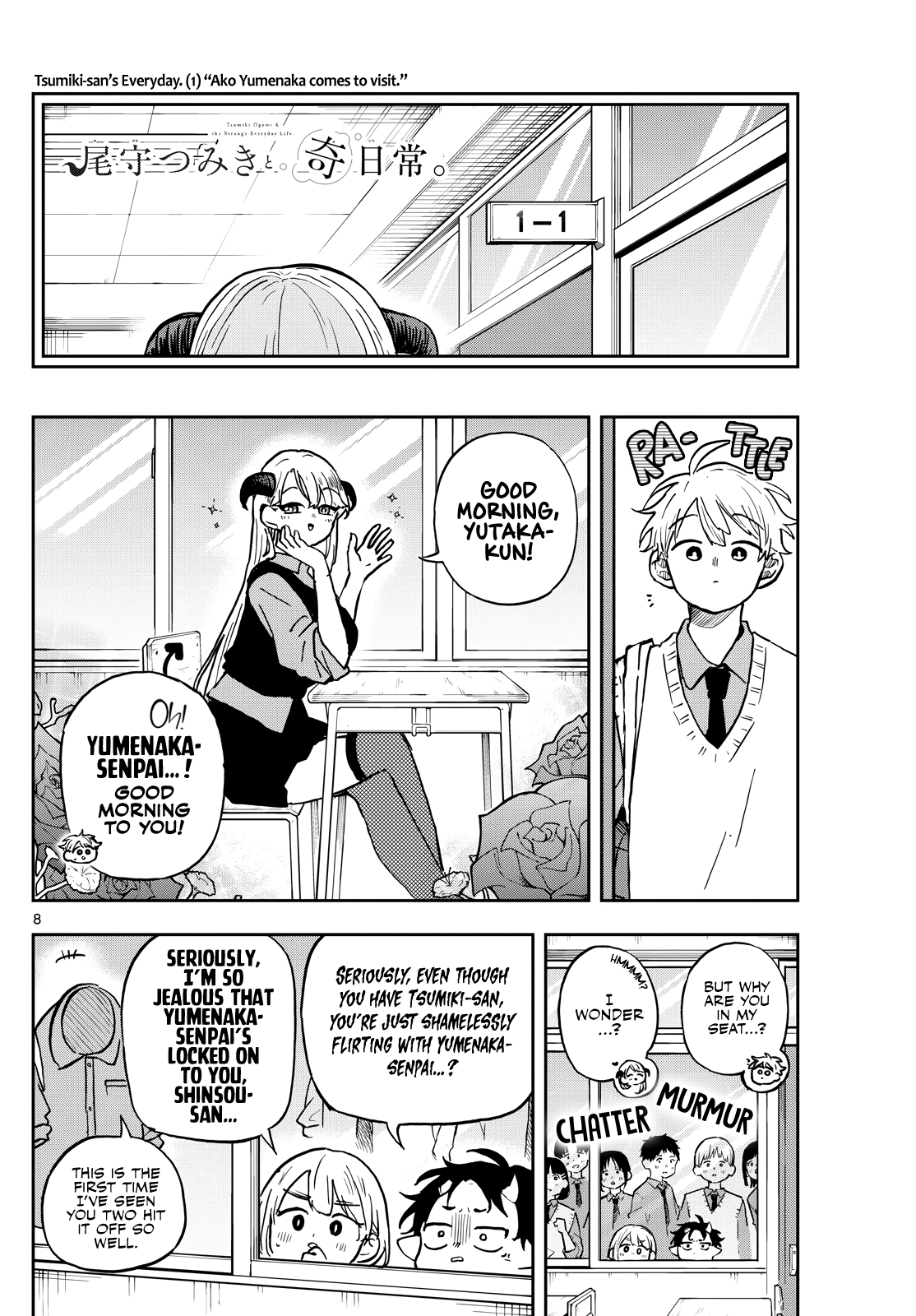 Tsumiki Ogami & the Strange Everyday Life Chapter 37 - Page 8