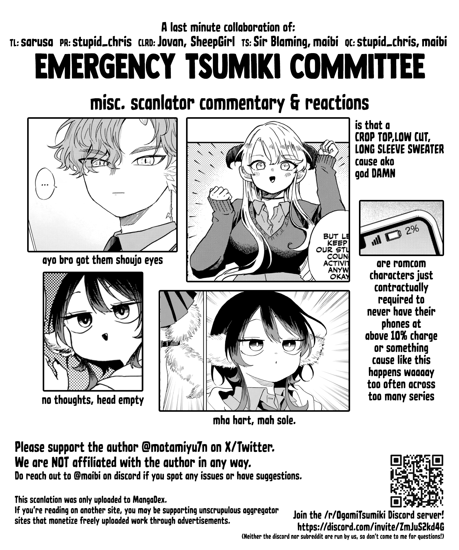 Tsumiki Ogami & the Strange Everyday Life Chapter 44 - Page 19
