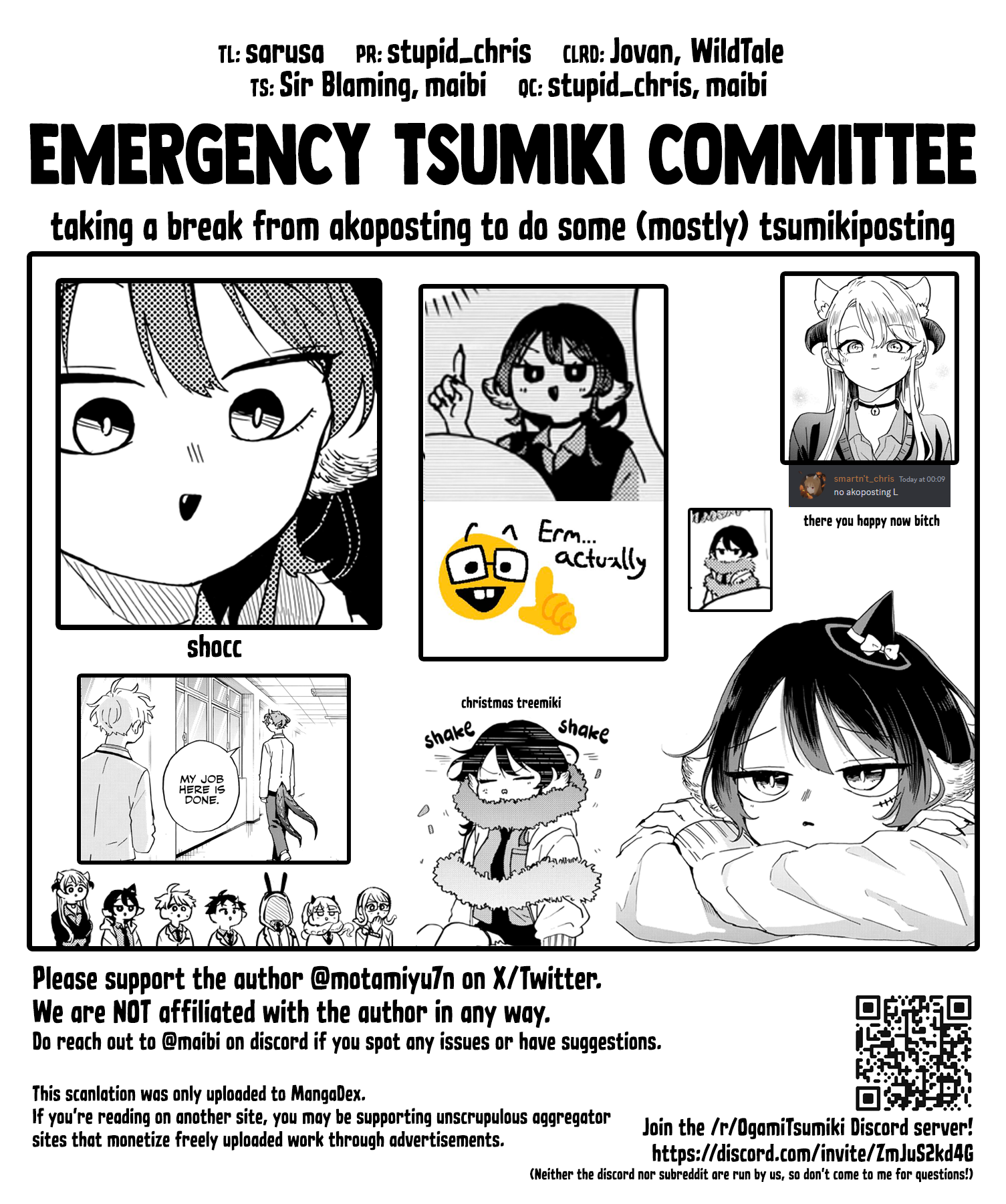 Tsumiki Ogami & the Strange Everyday Life Chapter 45 - Page 19