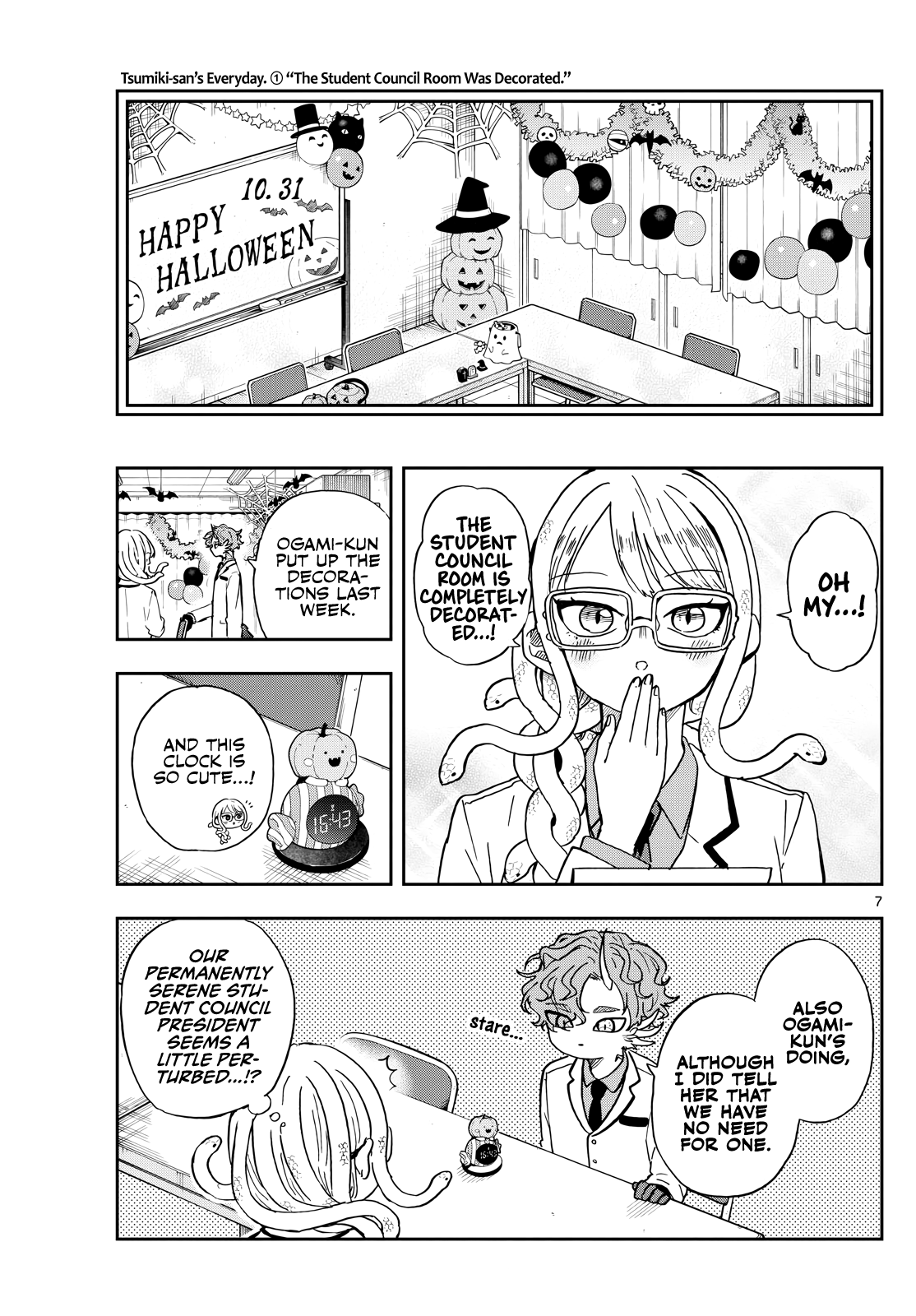 Tsumiki Ogami & the Strange Everyday Life Chapter 45 - Page 7