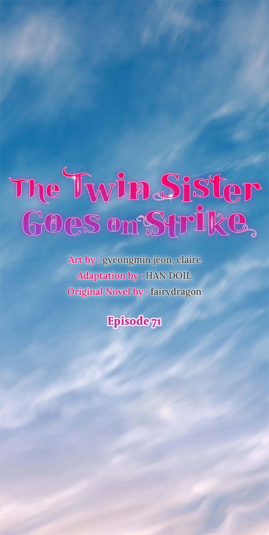 Twin Sister’s Strike Declaration Chapter 71 - Page 1