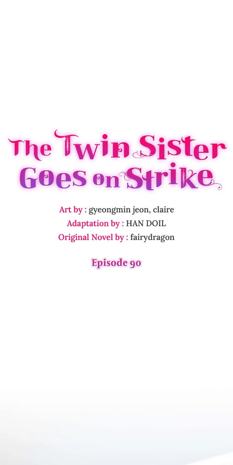 Twin Sister’s Strike Declaration Chapter 90 - Page 1