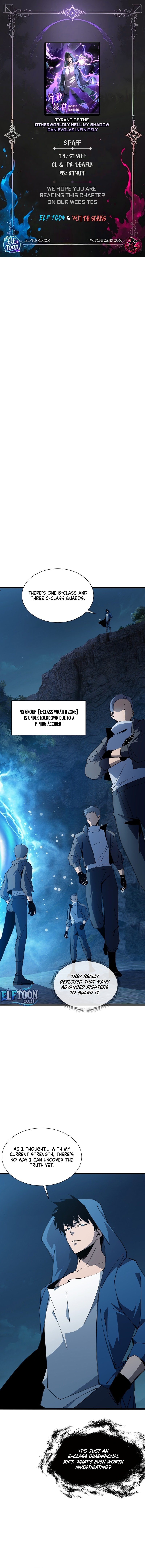 Tyrant of the Otherworld Prison: My Shadow Can Evolve Infinitely Chapter 17 - Page 0