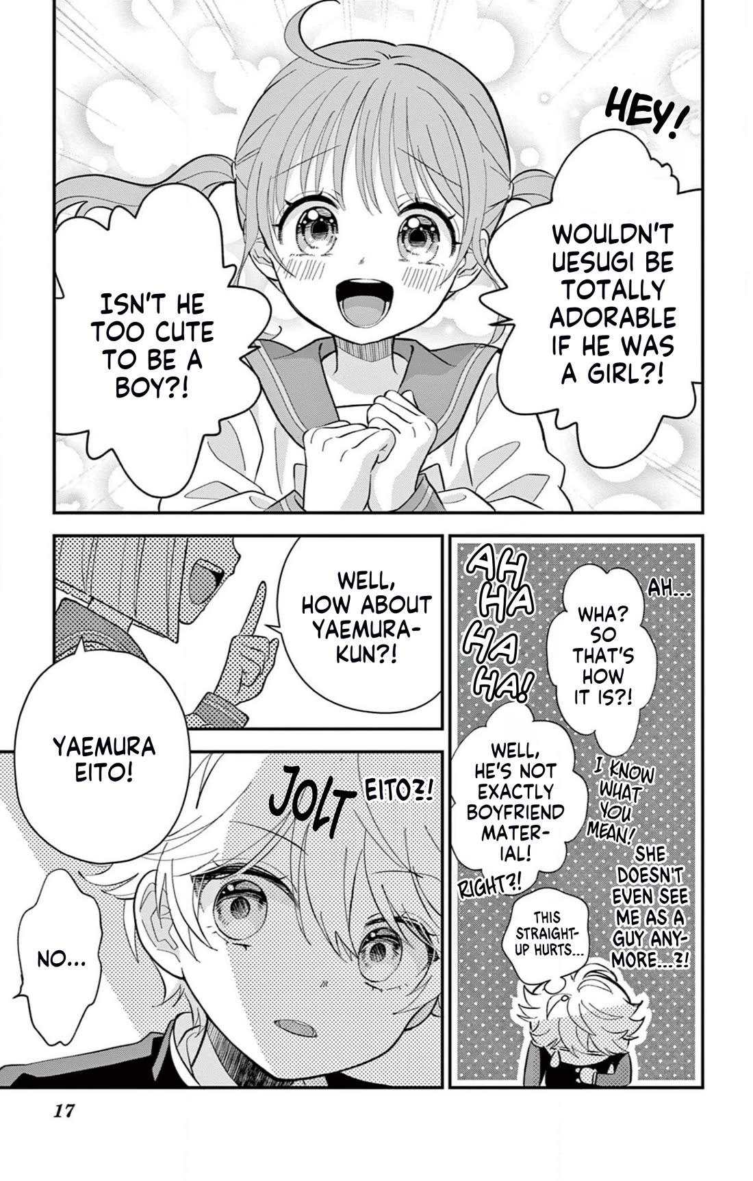Uesugi-kun Wa Onnanoko Wo Yametai Chapter 1 - Page 17