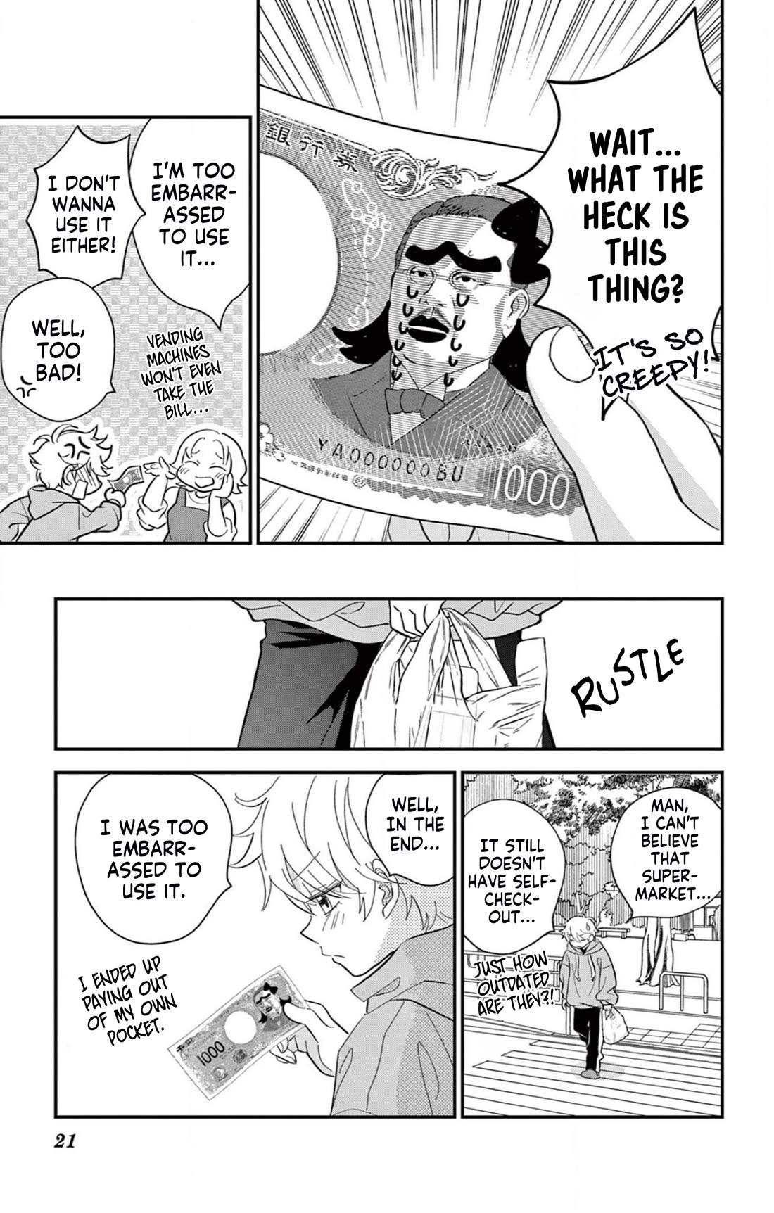 Uesugi-kun Wa Onnanoko Wo Yametai Chapter 1 - Page 21