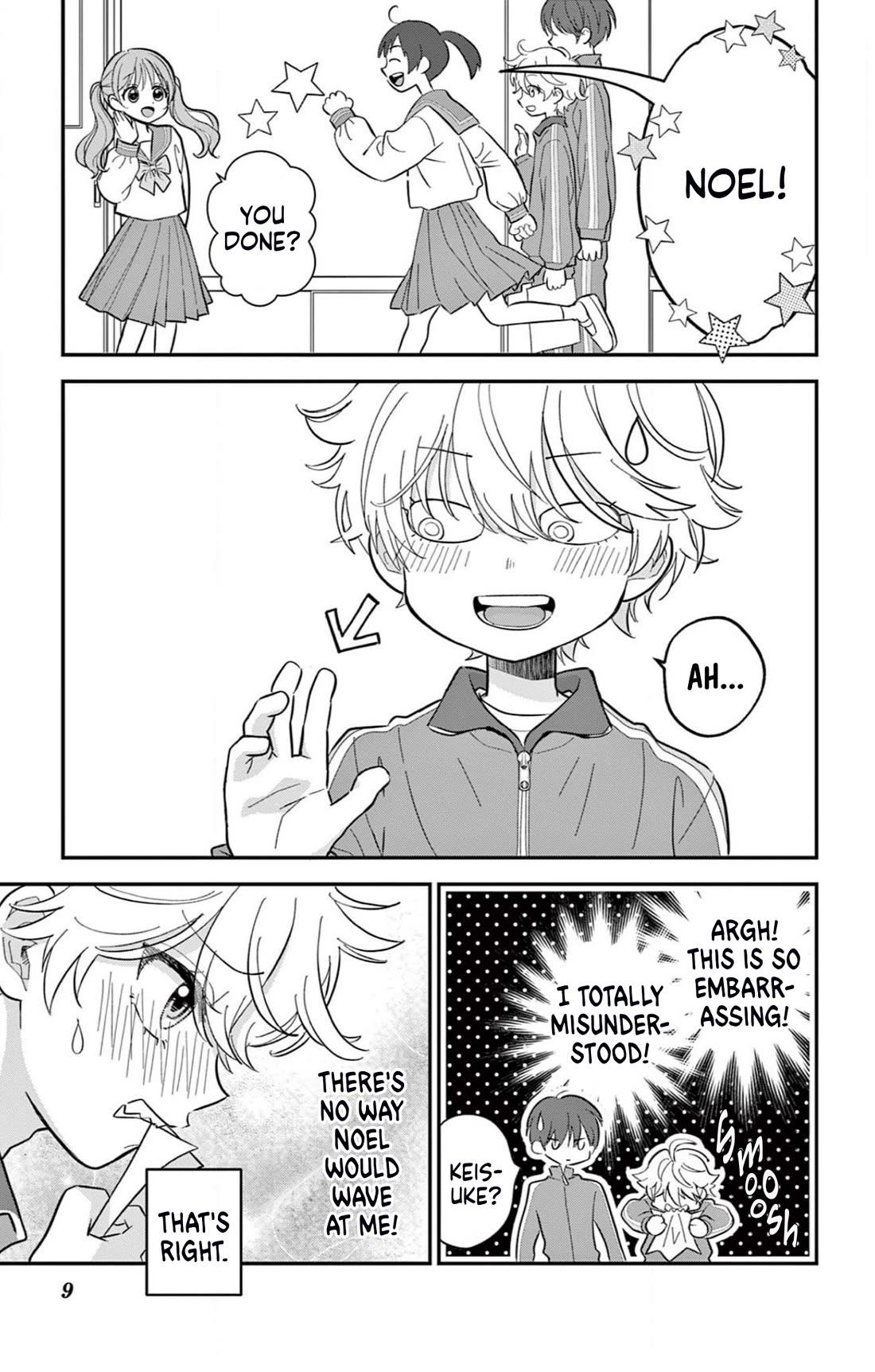 Uesugi-kun Wa Onnanoko Wo Yametai Chapter 1 - Page 9