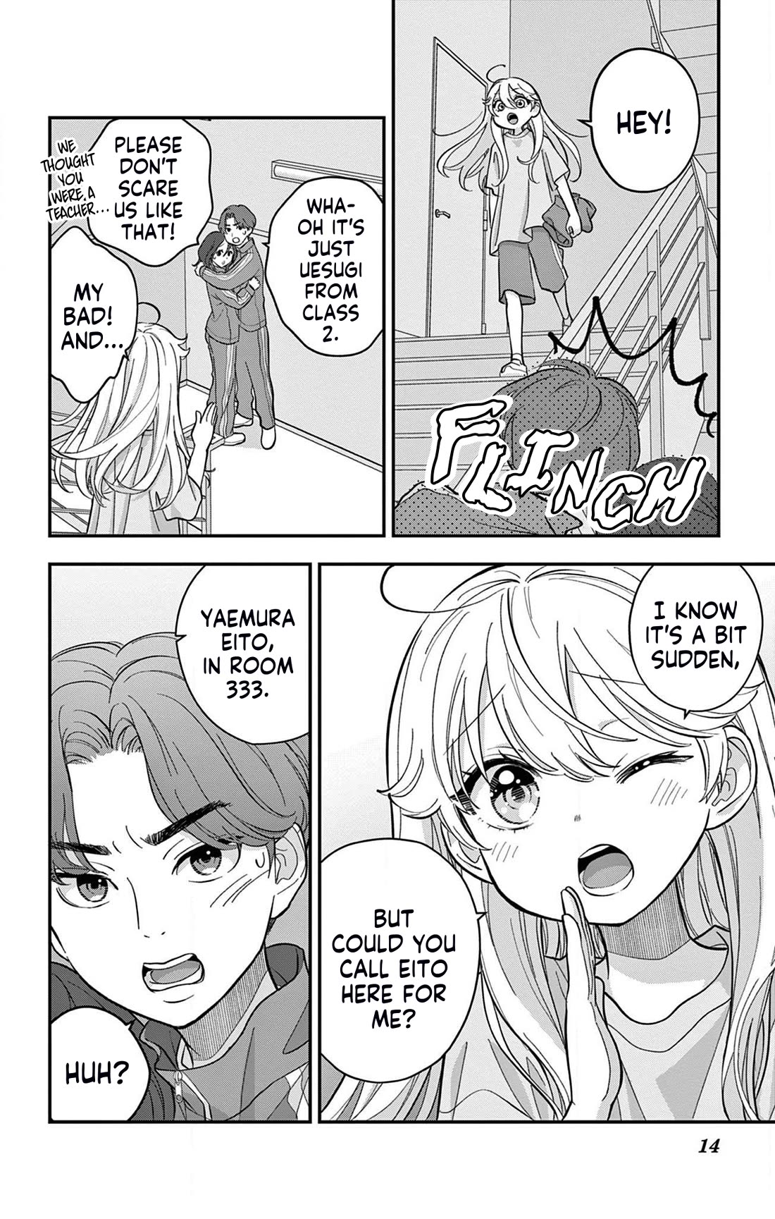Uesugi-kun Wa Onnanoko Wo Yametai Chapter 11 - Page 14