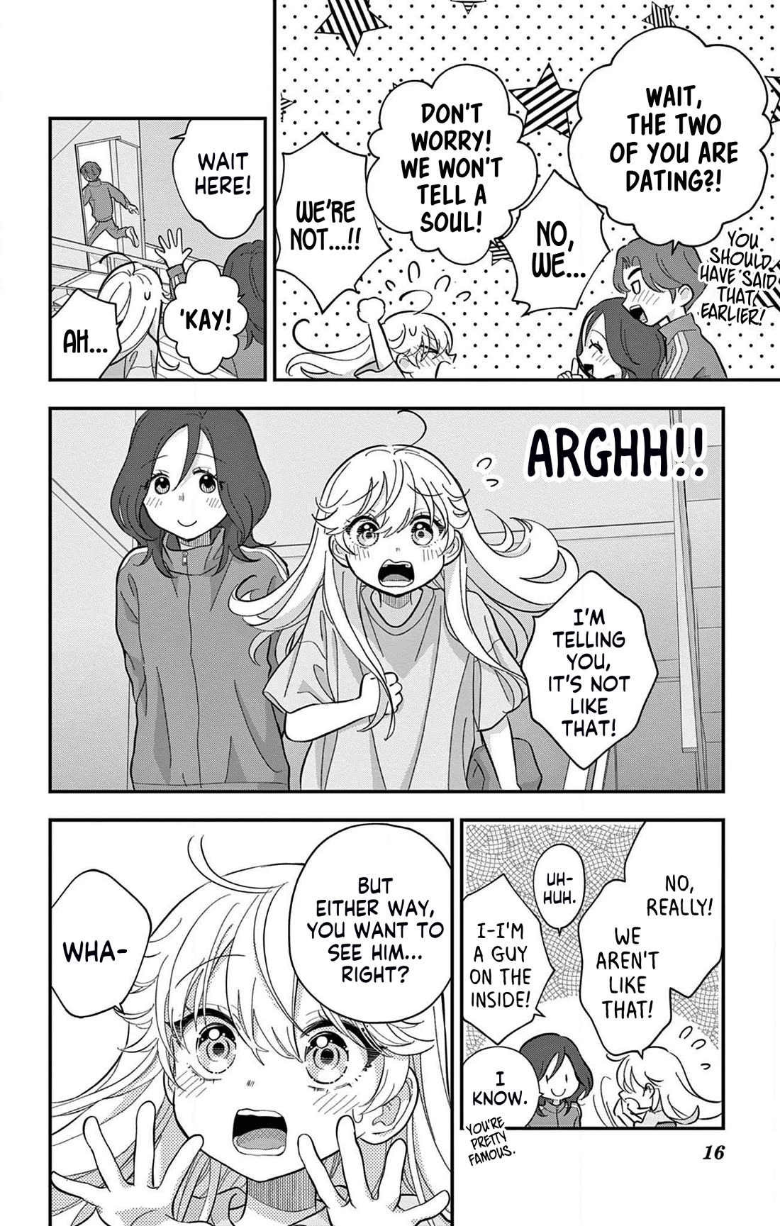 Uesugi-kun Wa Onnanoko Wo Yametai Chapter 11 - Page 16