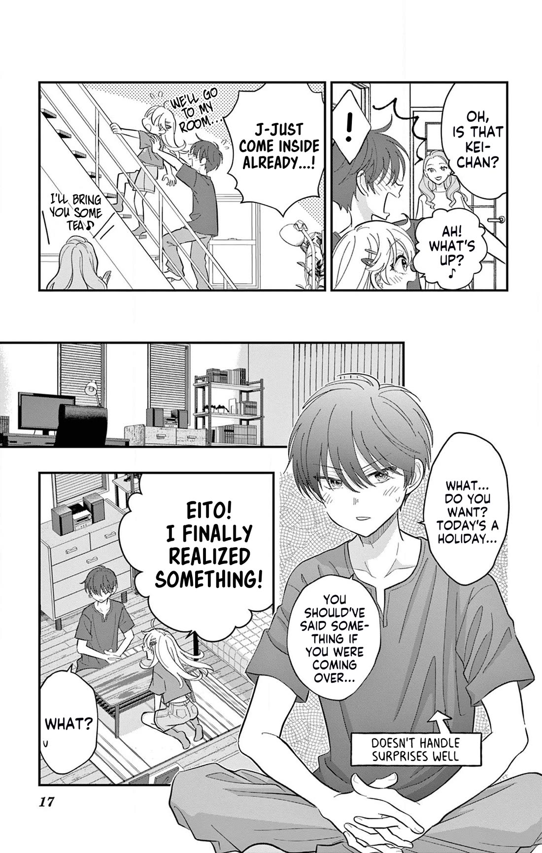 Uesugi-kun Wa Onnanoko Wo Yametai Chapter 14 - Page 17