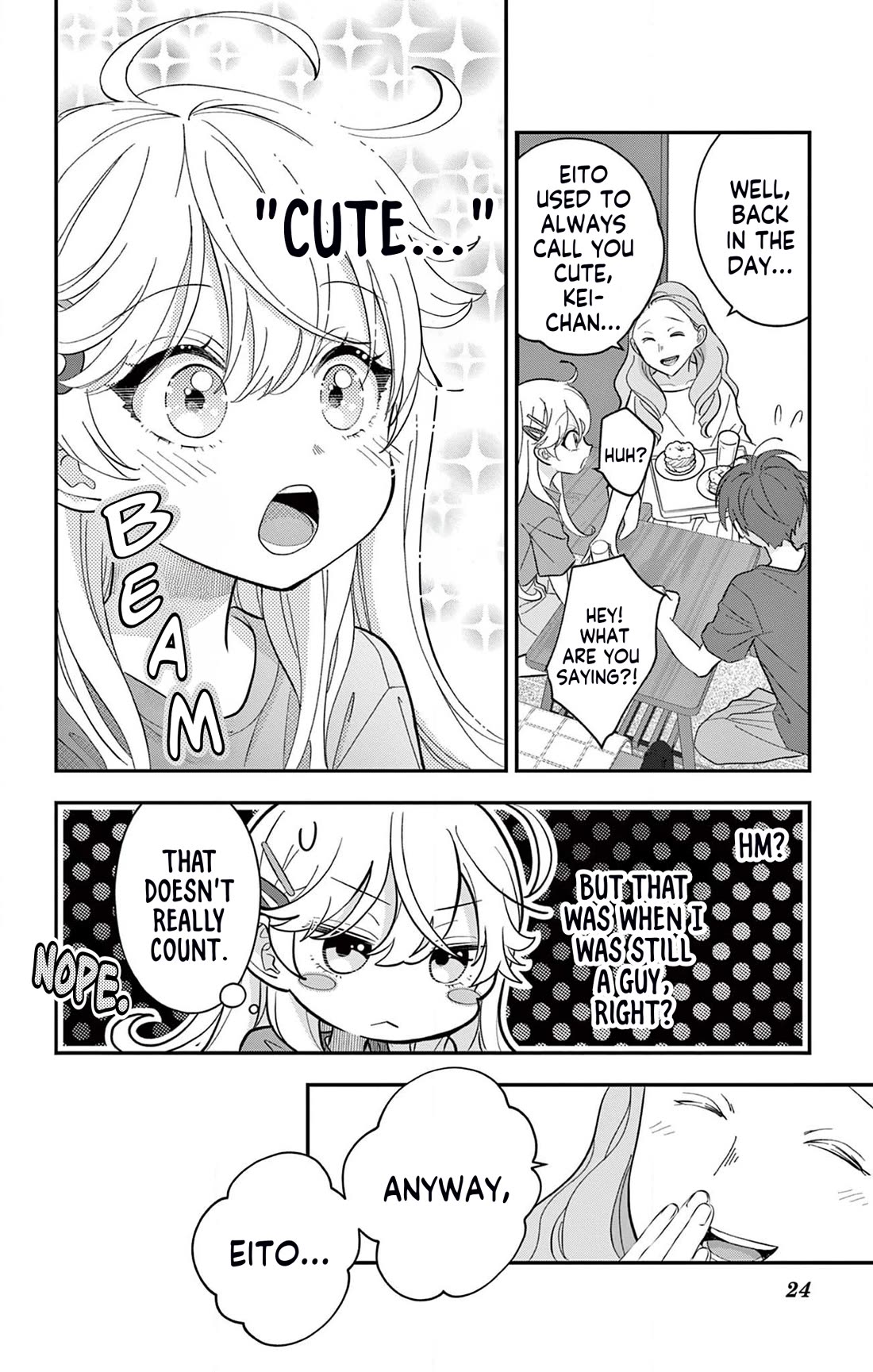 Uesugi-kun Wa Onnanoko Wo Yametai Chapter 14 - Page 24