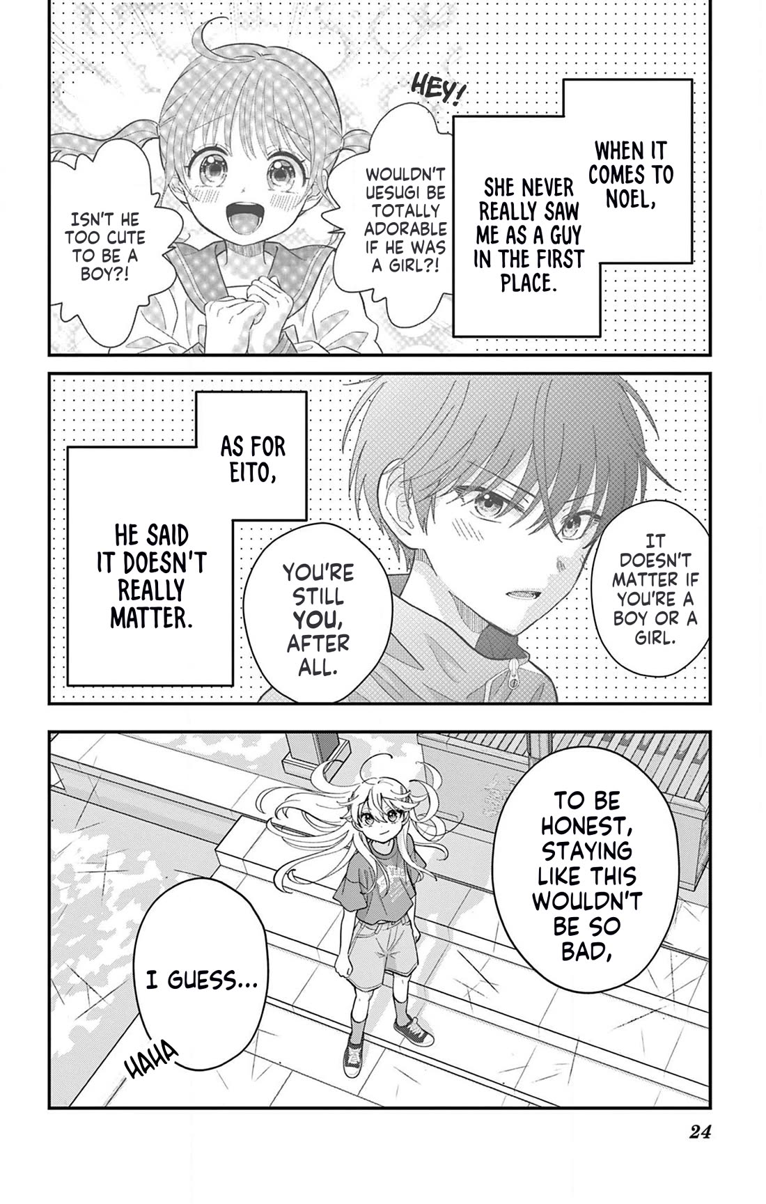 Uesugi-kun Wa Onnanoko Wo Yametai Chapter 15 - Page 24