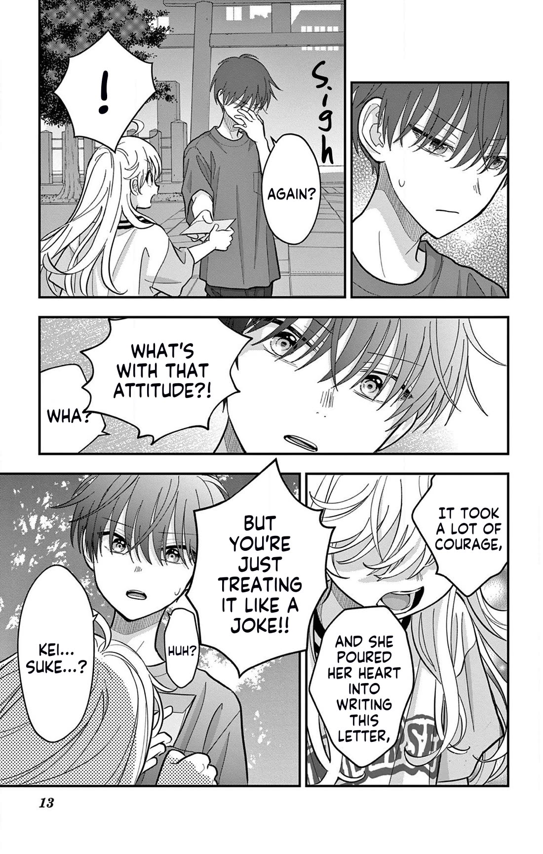 Uesugi-kun Wa Onnanoko Wo Yametai Chapter 17 - Page 13