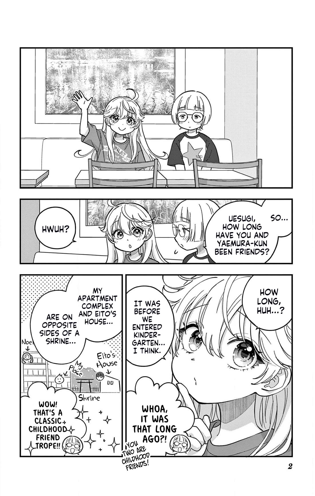 Uesugi-kun Wa Onnanoko Wo Yametai Chapter 18.5 - Page 2