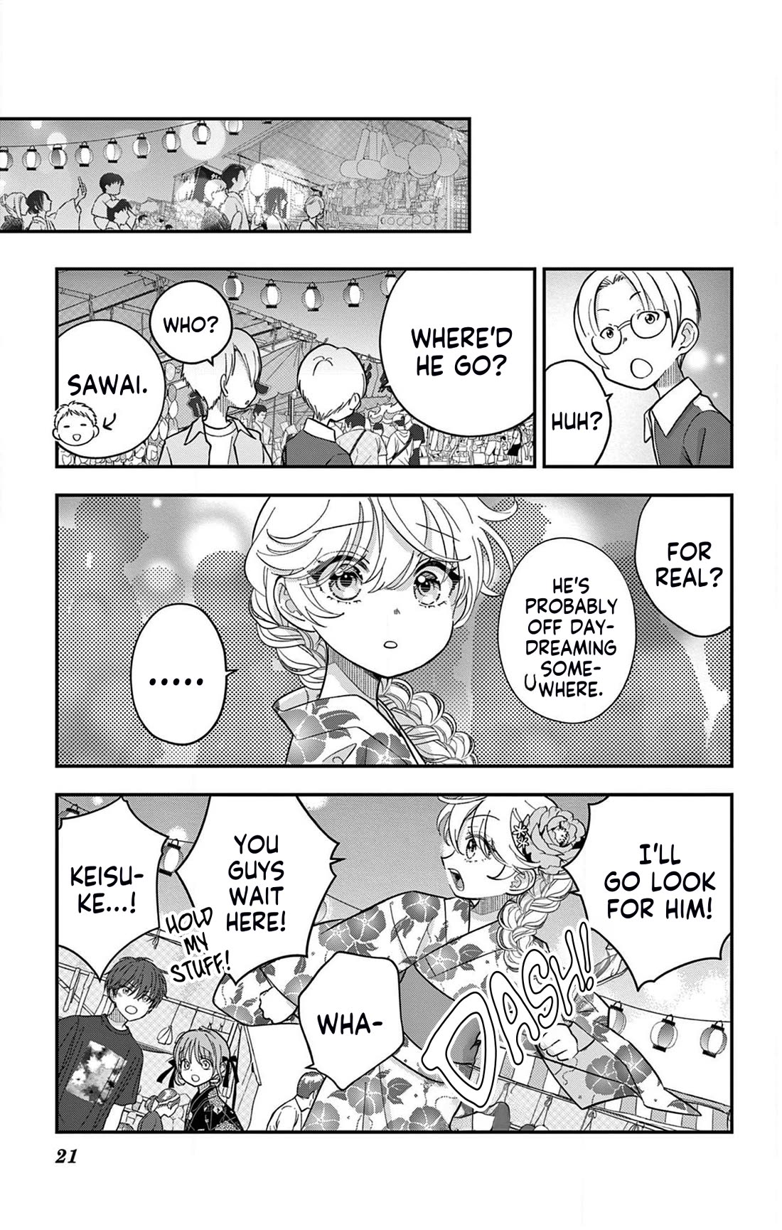 Uesugi-kun Wa Onnanoko Wo Yametai Chapter 19 - Page 21