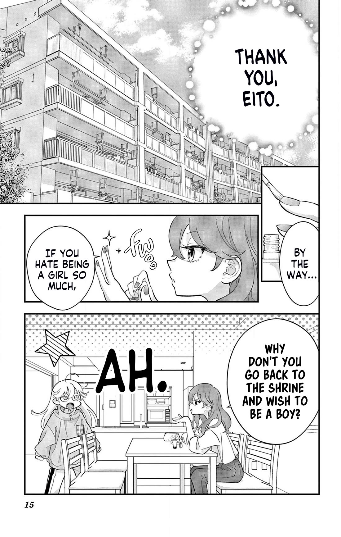 Uesugi-kun Wa Onnanoko Wo Yametai Chapter 2 - Page 15