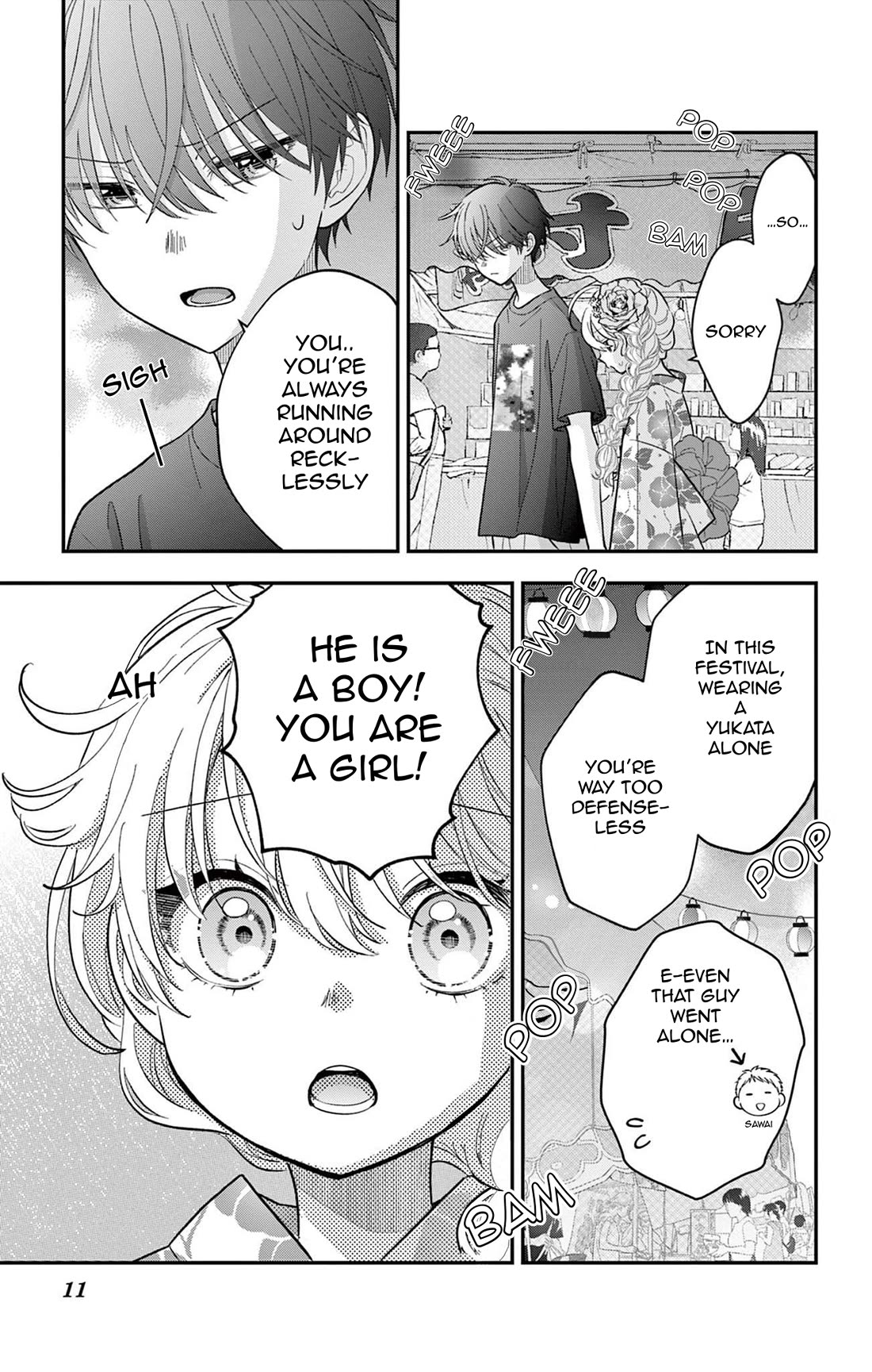 Uesugi-kun Wa Onnanoko Wo Yametai Chapter 20 - Page 11