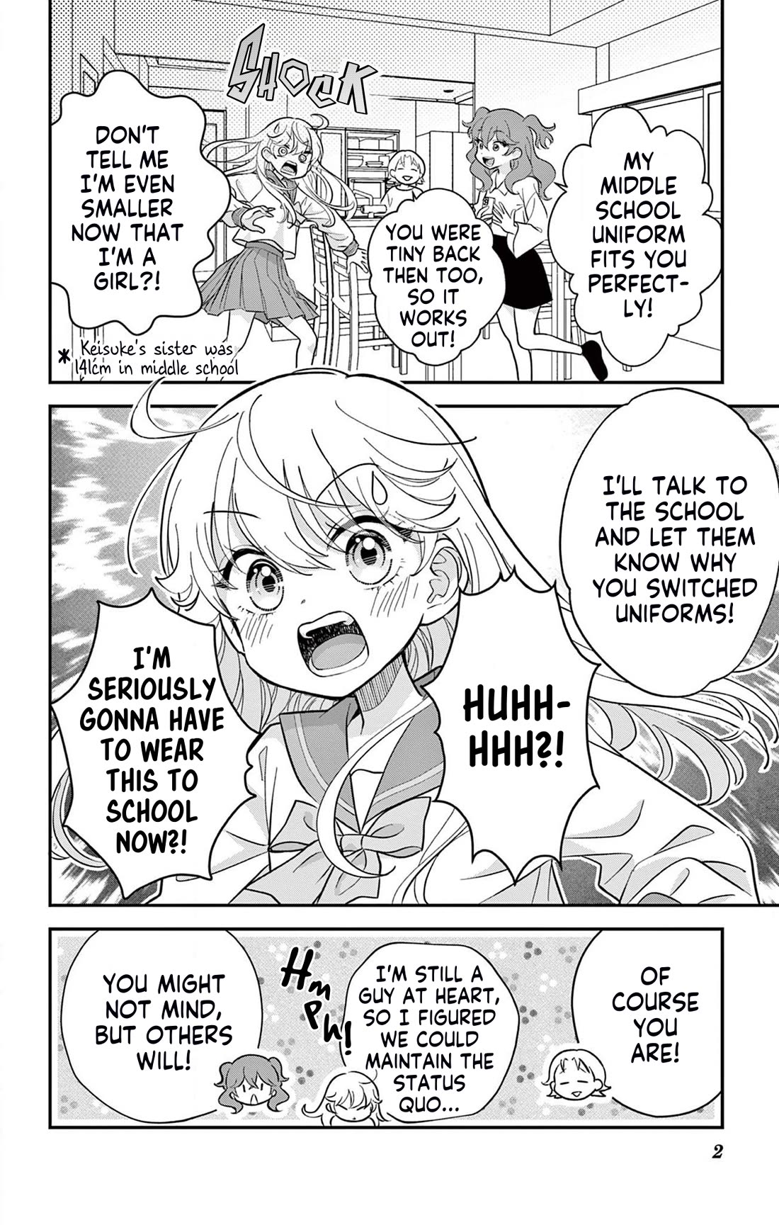 Uesugi-kun Wa Onnanoko Wo Yametai Chapter 3 - Page 2
