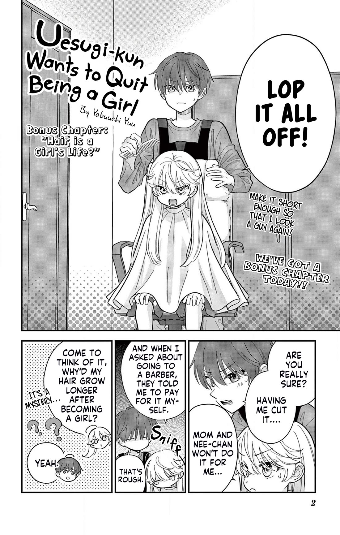 Uesugi-kun Wa Onnanoko Wo Yametai Chapter 6.5 - Page 2