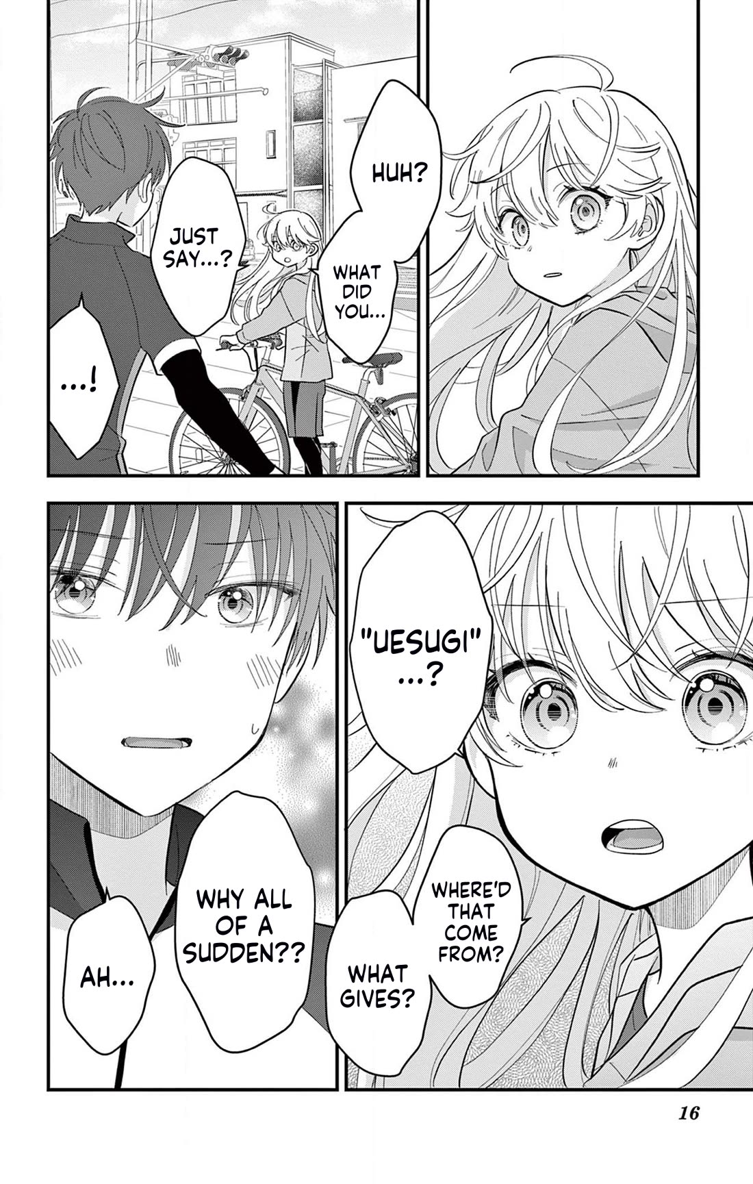 Uesugi-kun Wa Onnanoko Wo Yametai Chapter 7 - Page 16