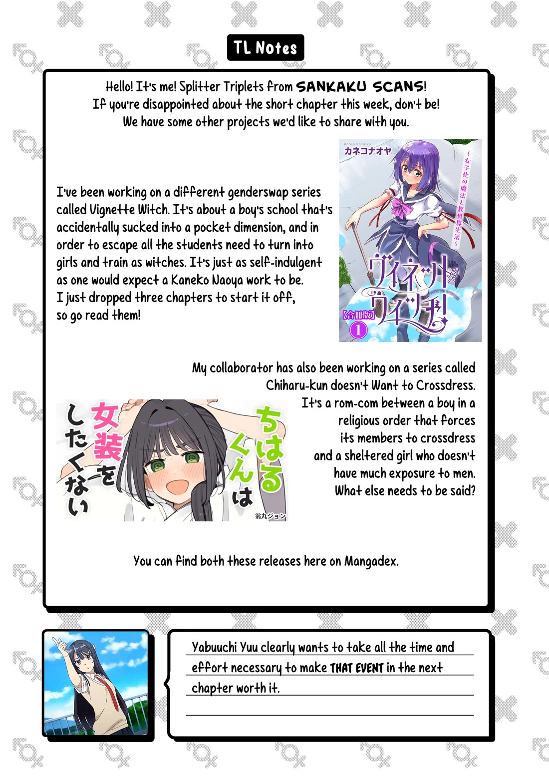 Uesugi-kun Wa Onnanoko Wo Yametai Chapter 8.5 - Page 4