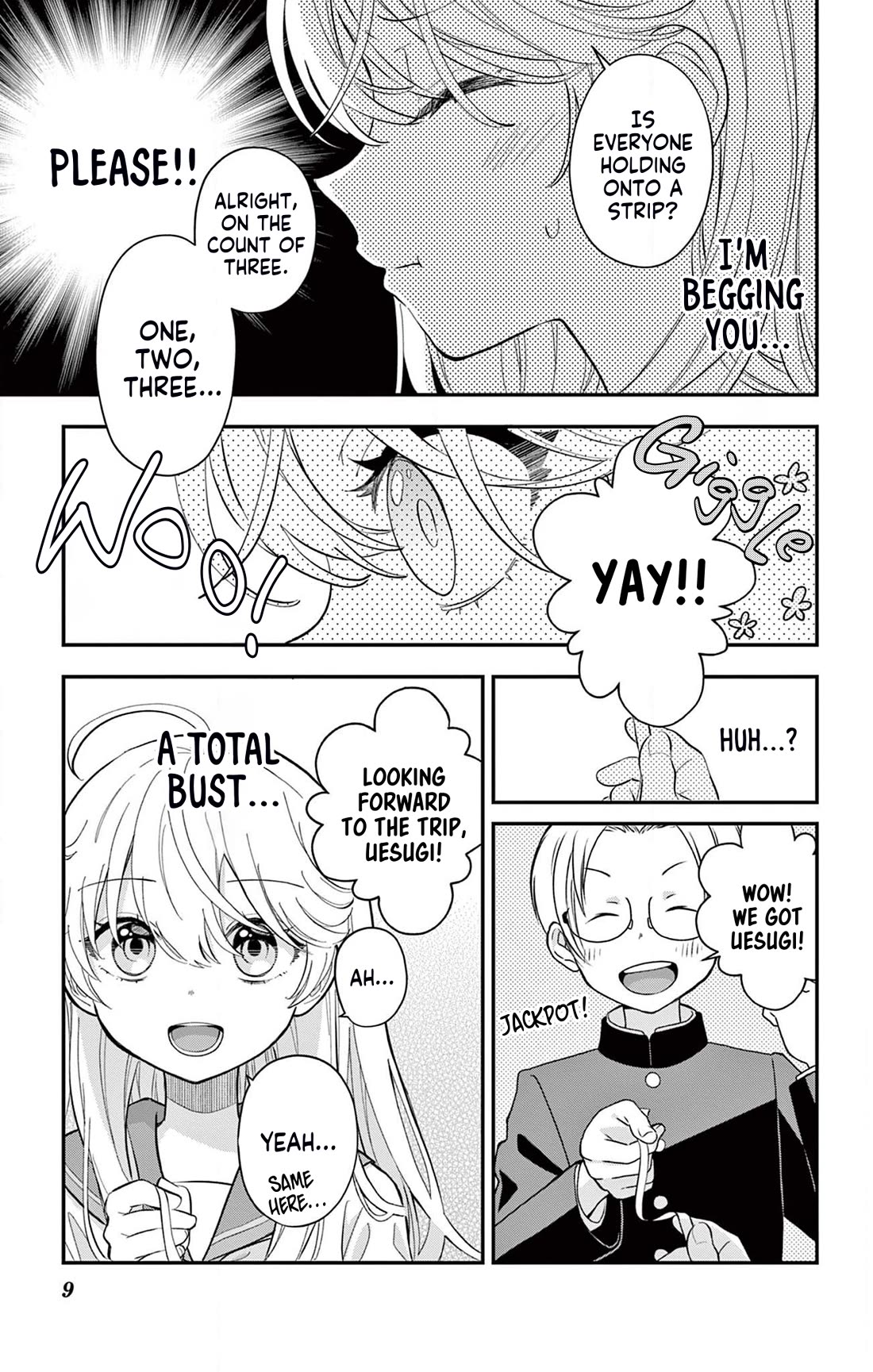 Uesugi-kun Wa Onnanoko Wo Yametai Chapter 9 - Page 9