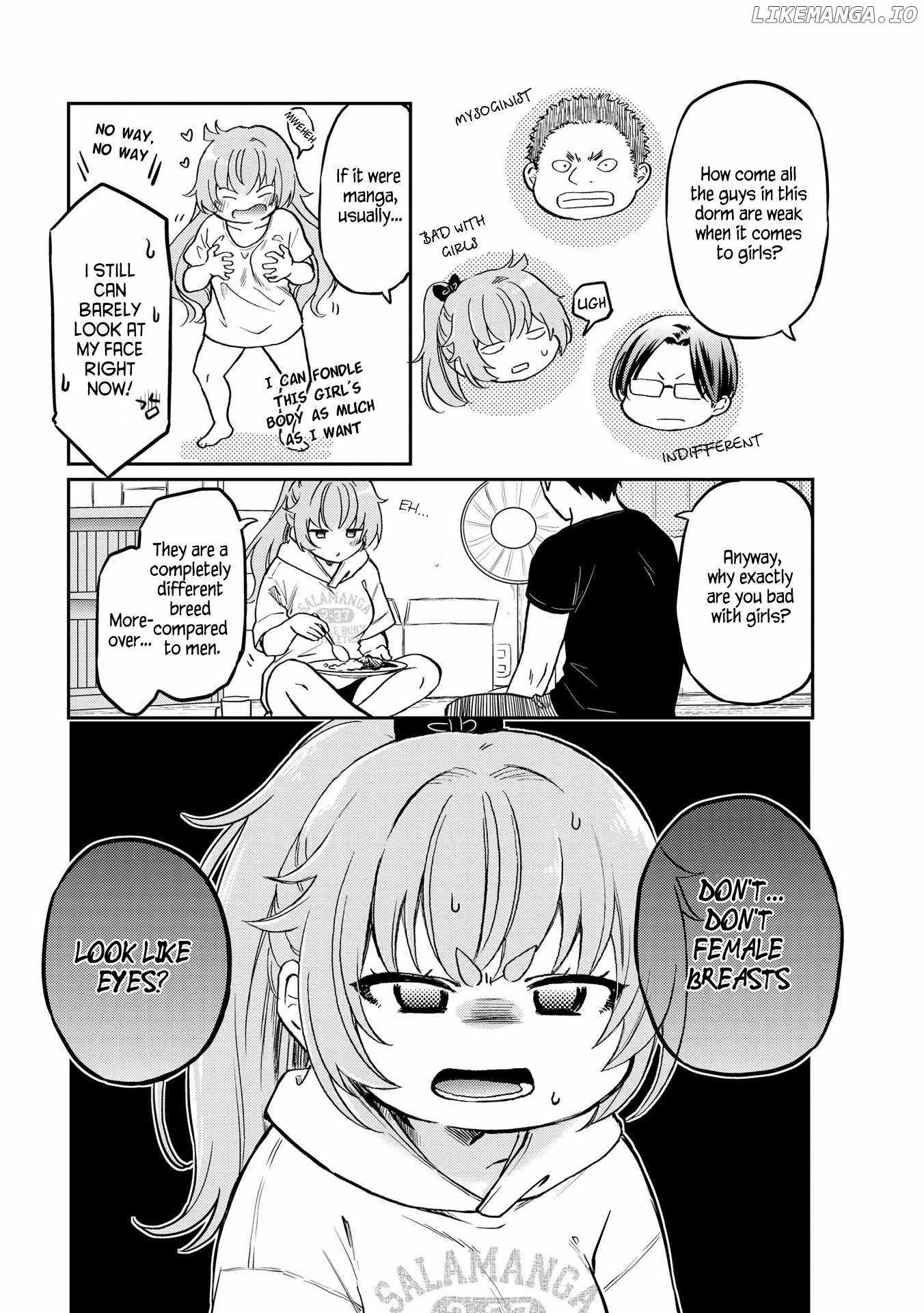 Umenosuke-kun wa Danshiryou no Onnanoko Chapter 4 - Page 4