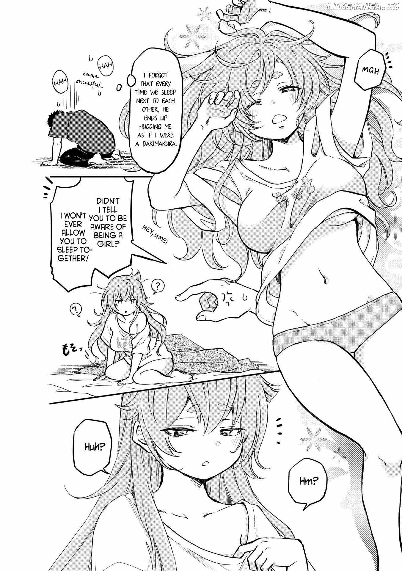 Umenosuke-kun wa Danshiryou no Onnanoko Chapter 6 - Page 1