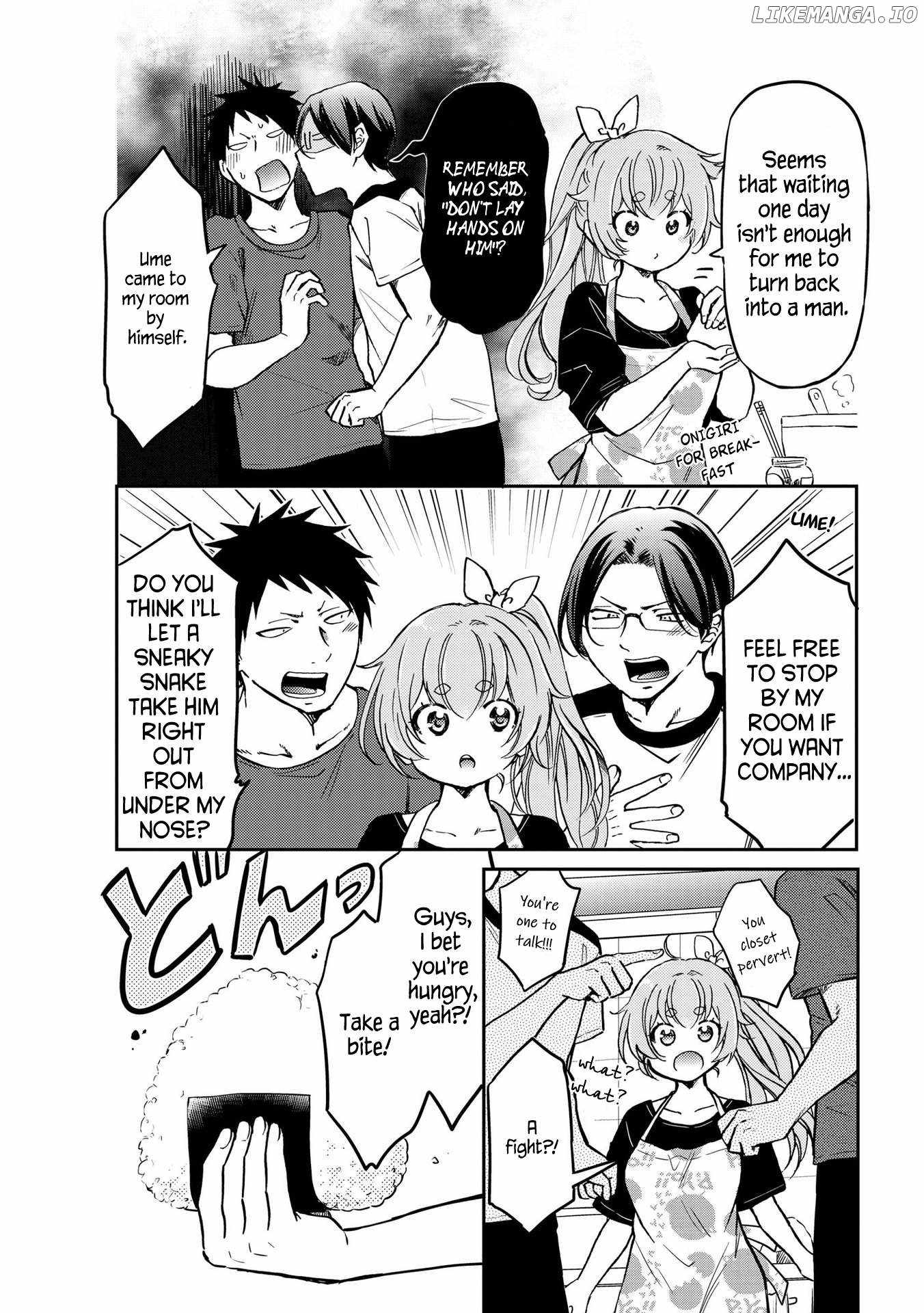 Umenosuke-kun wa Danshiryou no Onnanoko Chapter 6 - Page 3