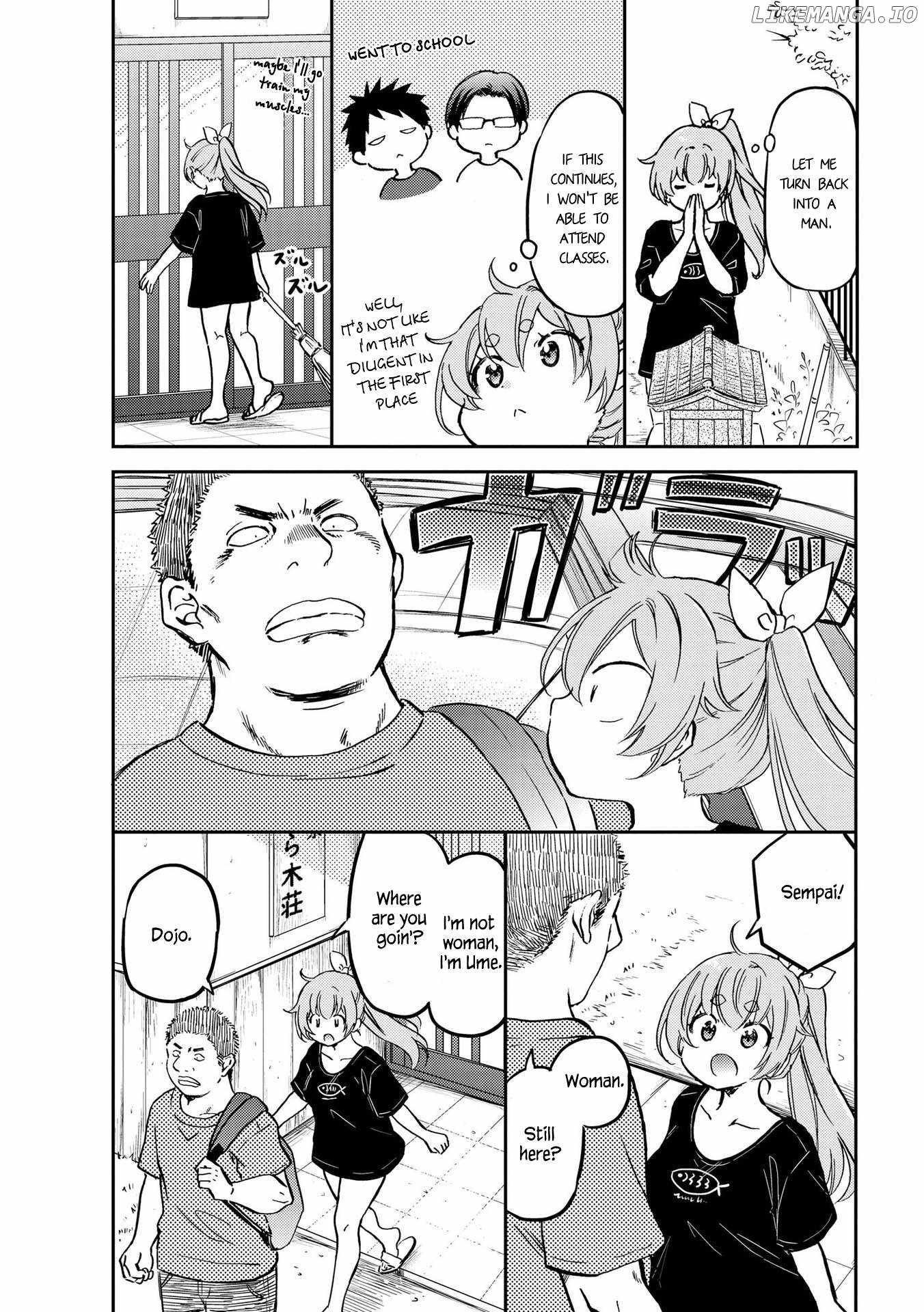 Umenosuke-kun wa Danshiryou no Onnanoko Chapter 6 - Page 5