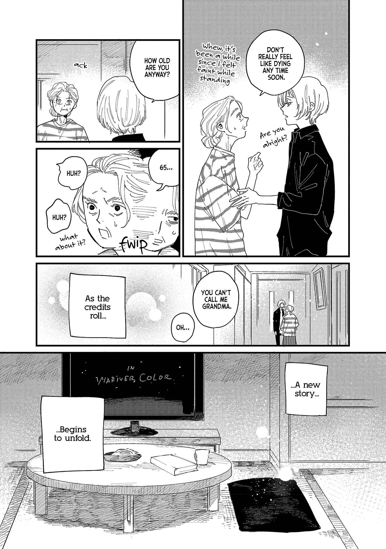 Umi ga Hashiru End Roll Chapter 1 - Page 34