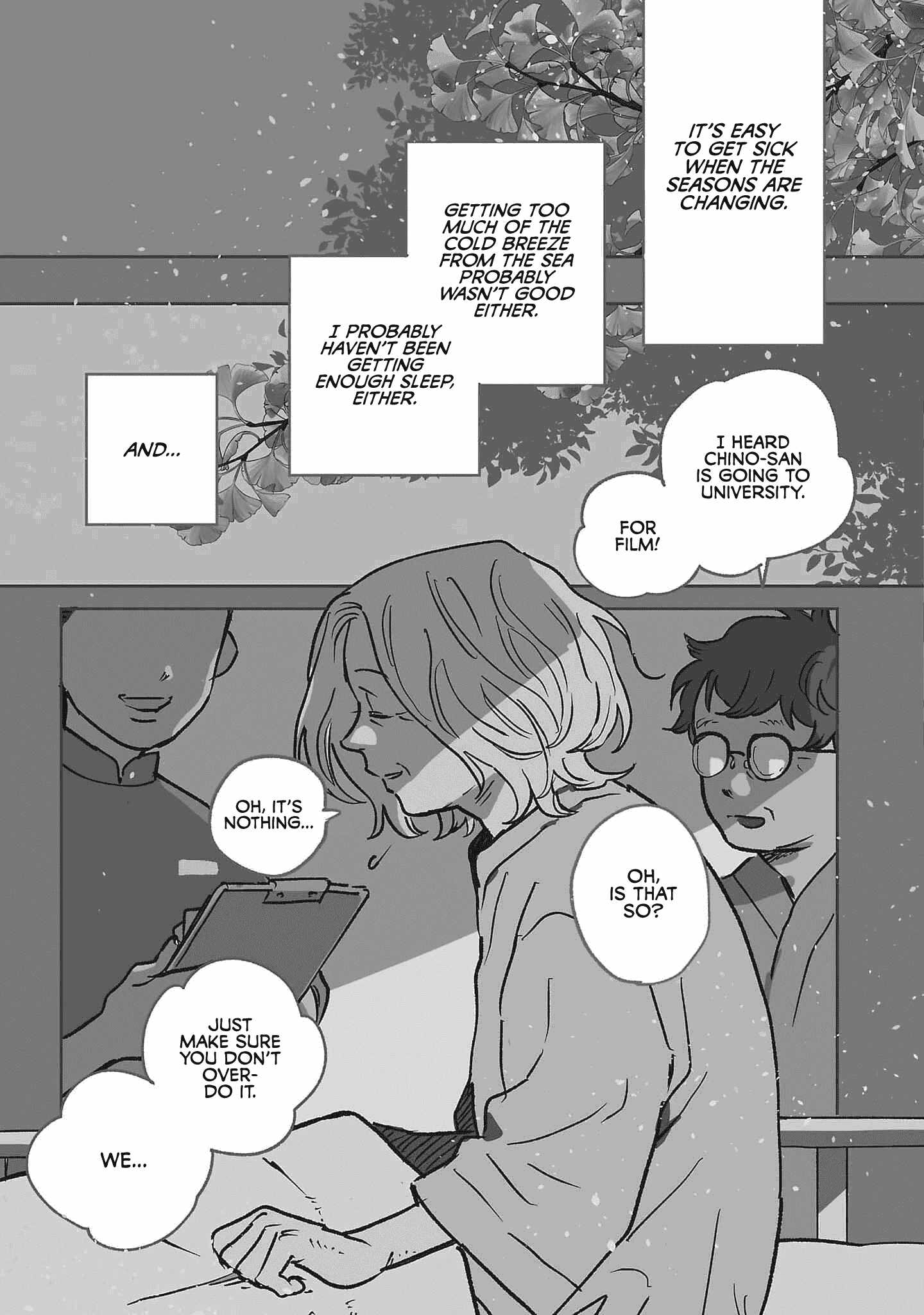 Umi ga Hashiru End Roll Chapter 21 - Page 1