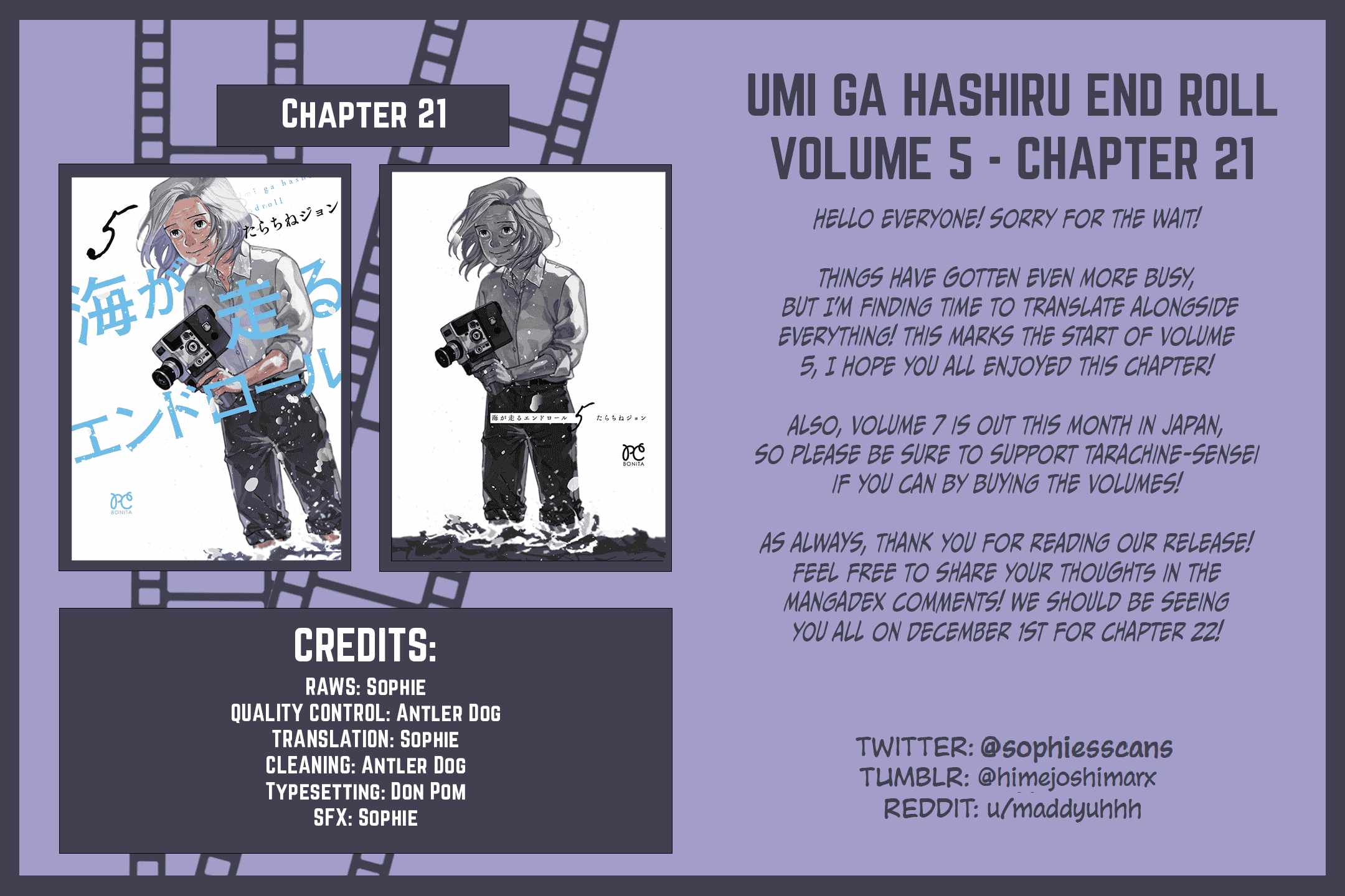 Umi ga Hashiru End Roll Chapter 21 - Page 30
